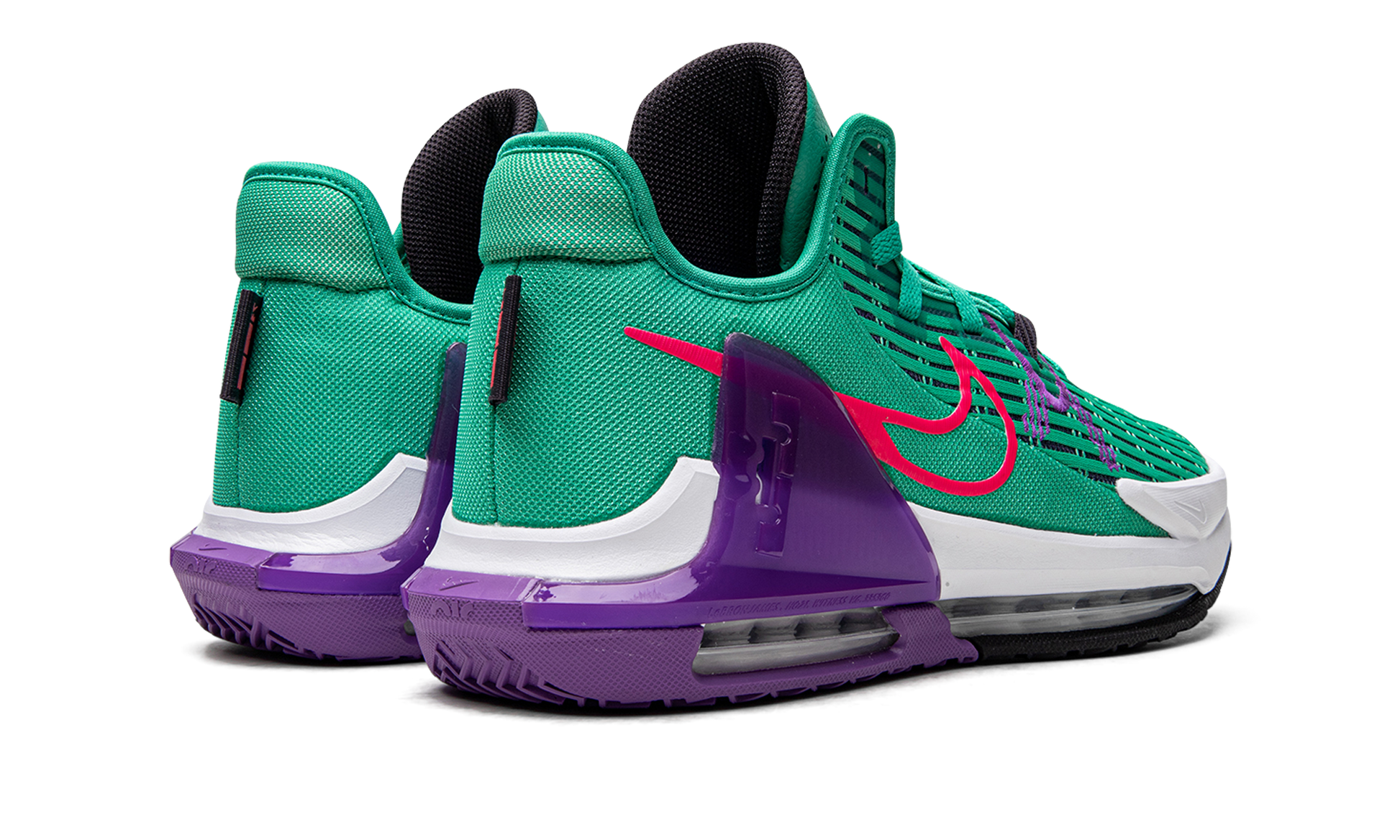 Lebron Witness Vi "clear Emerald / Wild Berry" - 3