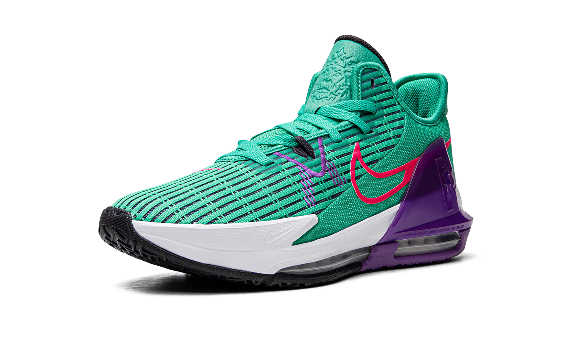 Lebron Witness Vi "clear Emerald / Wild Berry" - 4