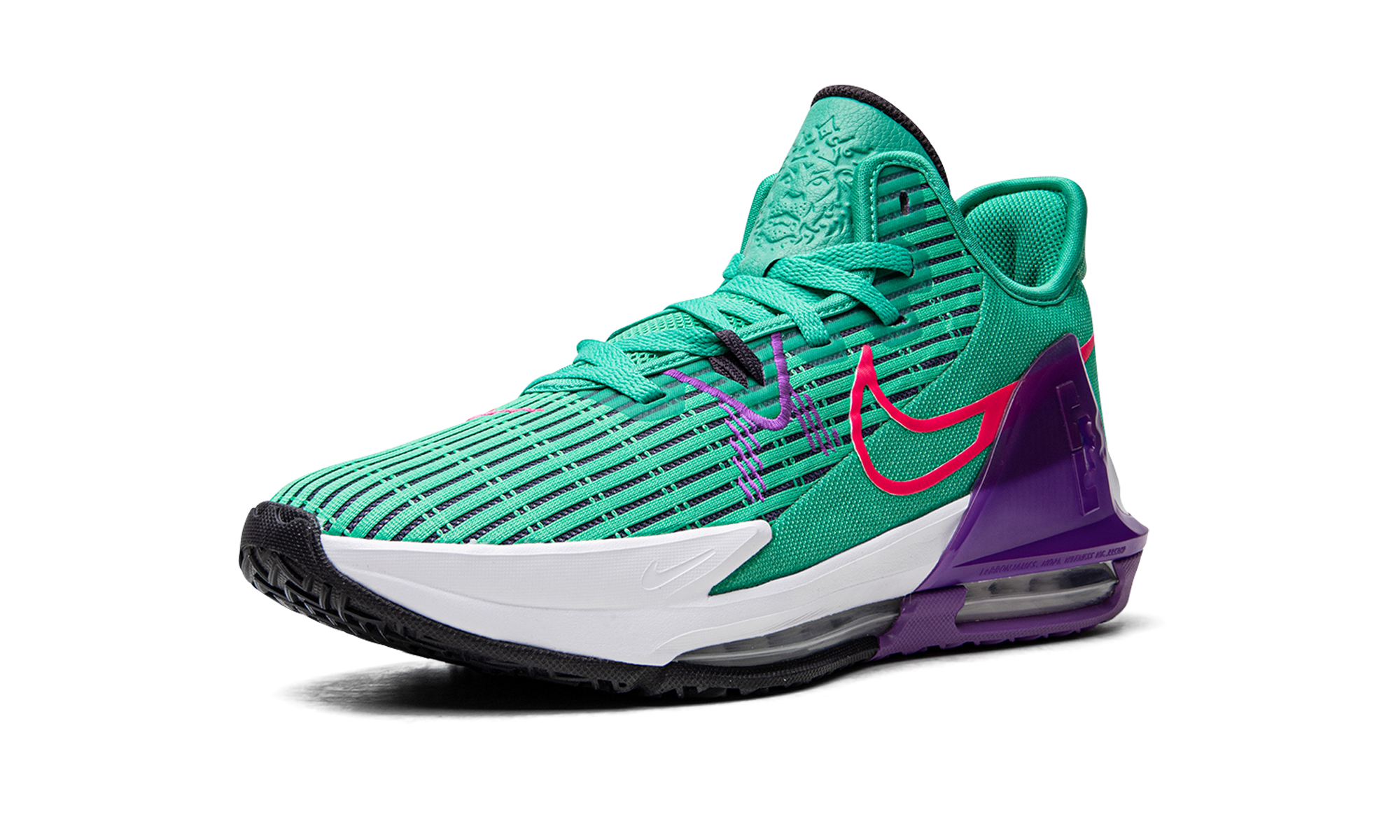 Lebron Witness Vi "clear Emerald / Wild Berry" - 4