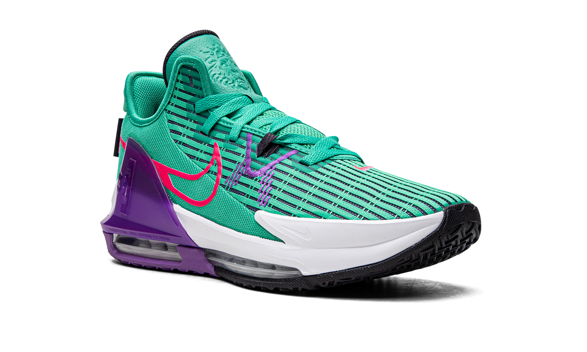 Lebron Witness Vi "clear Emerald / Wild Berry" - 7