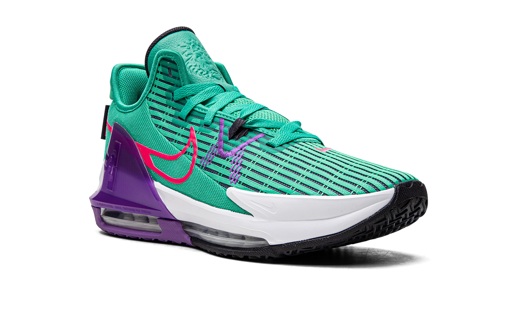 Lebron Witness Vi "clear Emerald / Wild Berry" - 7