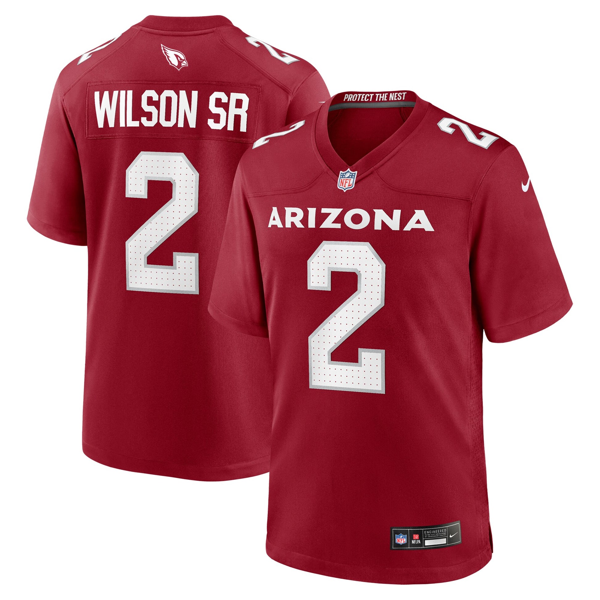 Mack Wilson Sr. Arizona Cardinals Nike Team Game Jersey -  Cardinal
