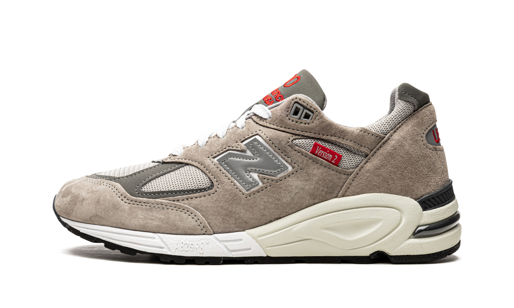 Made In Us 990 V2 "grey / Red" - 1
