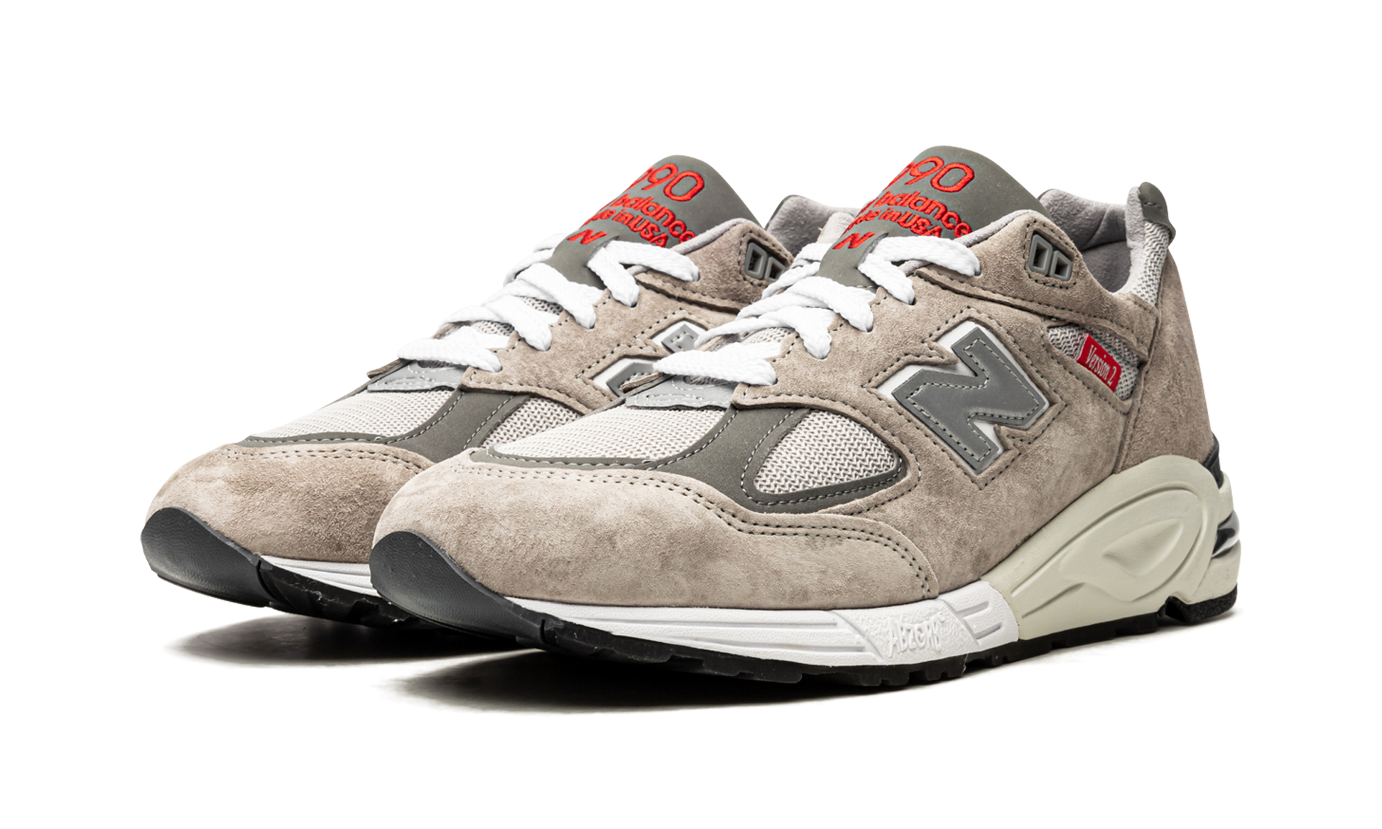 Made In Us 990 V2 "grey / Red" - 2