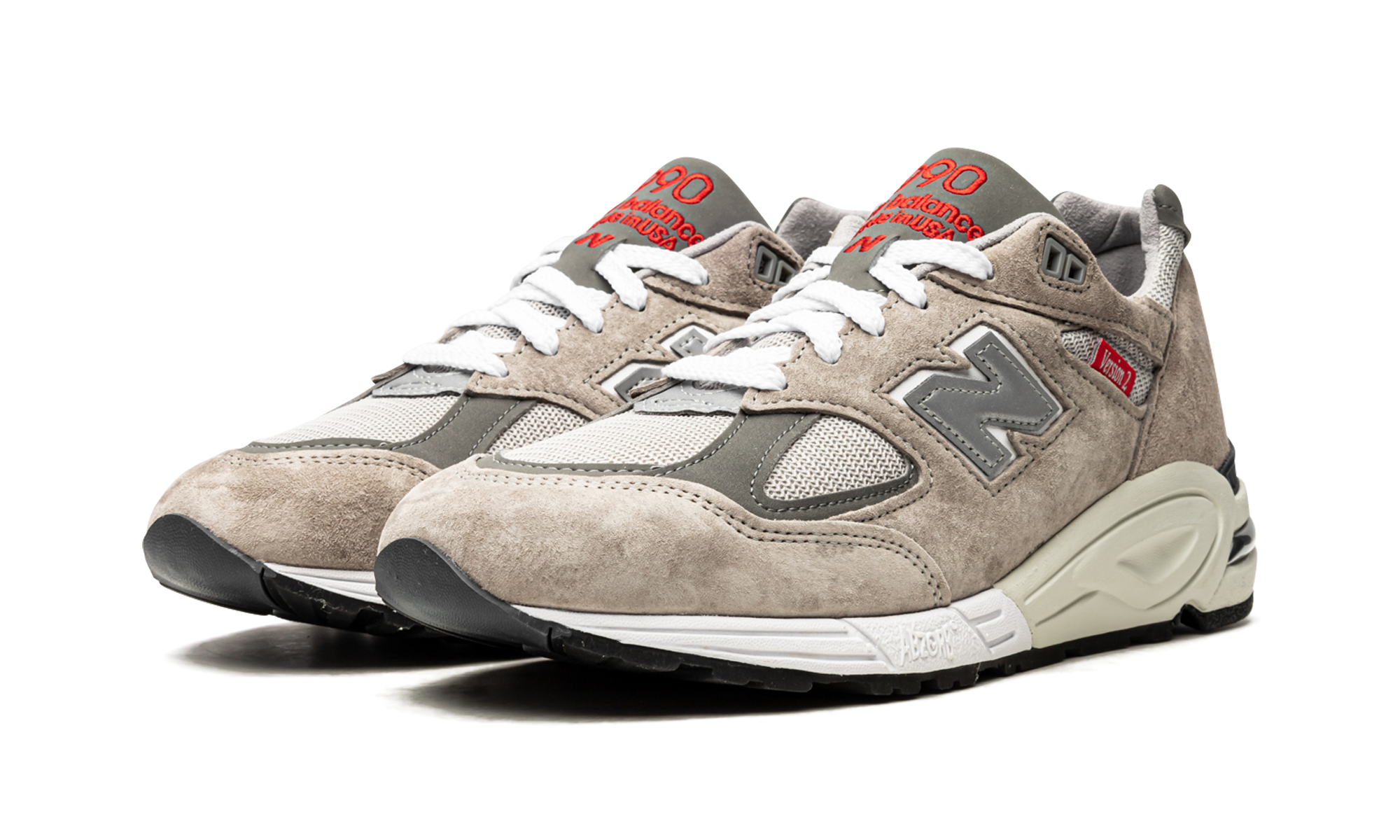 Made In Us 990 V2 "grey / Red" - 2
