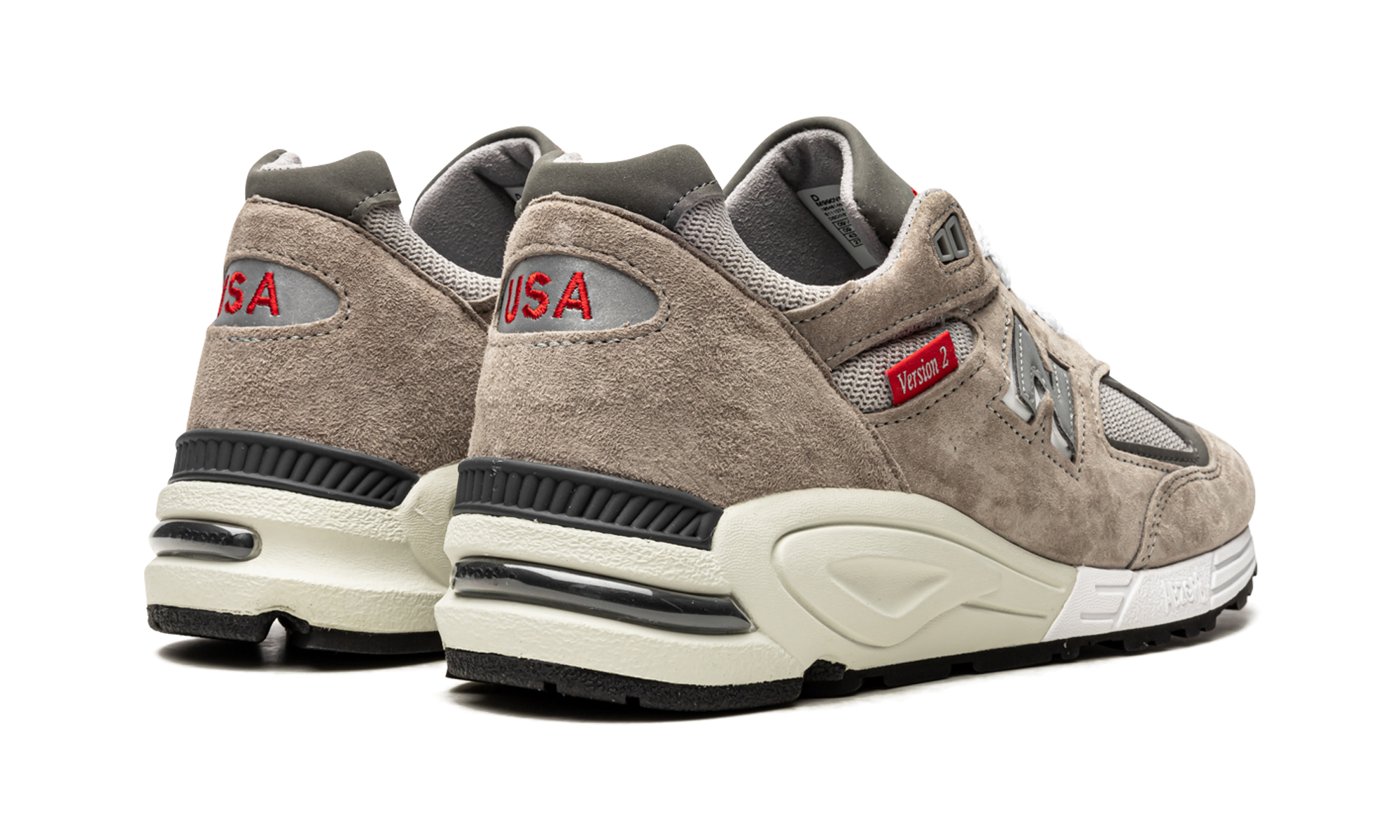 Made In Us 990 V2 "grey / Red" - 3