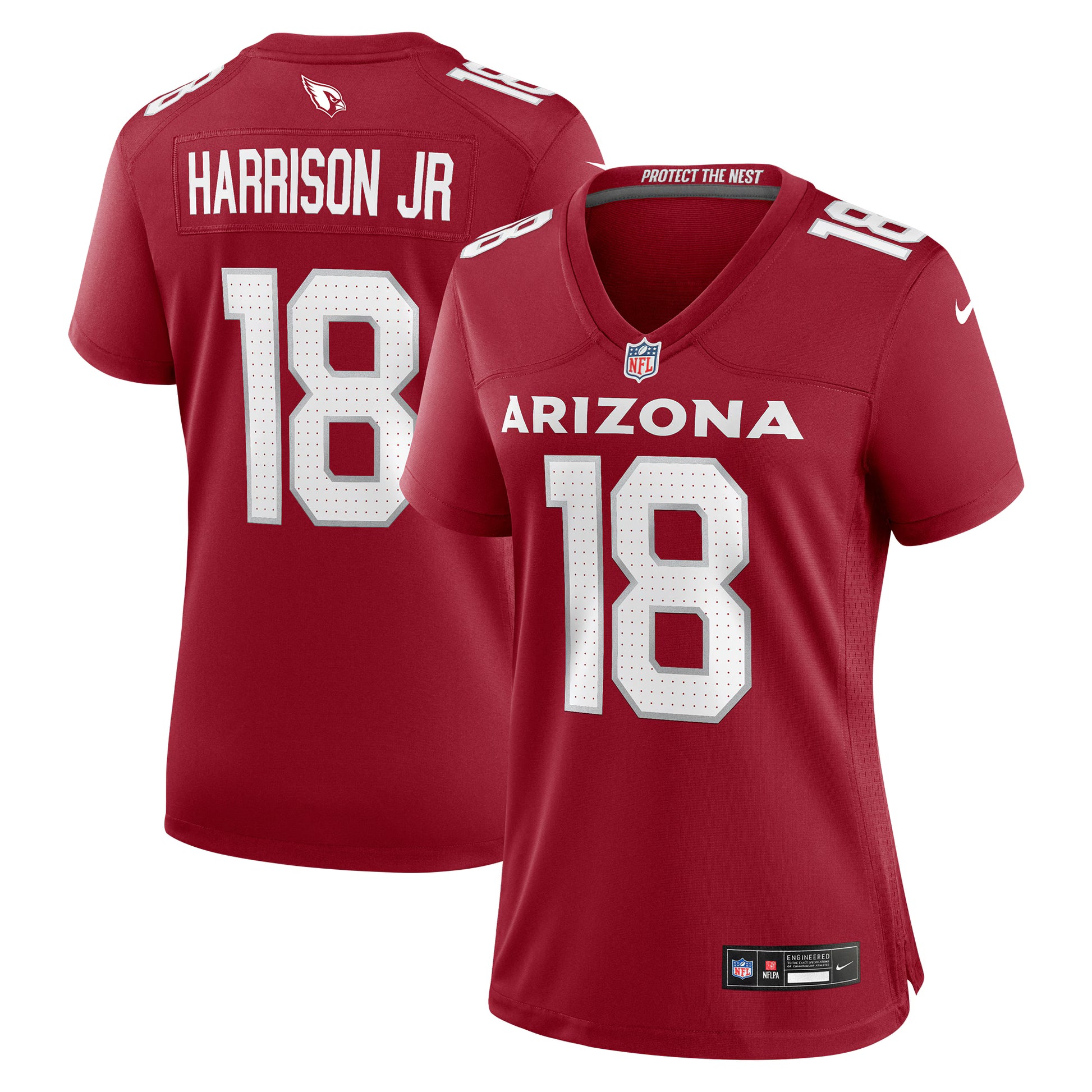 Marvin Harrison Jr. Arizona Cardinals Nike Women's  Player Game Jersey - Cardinal