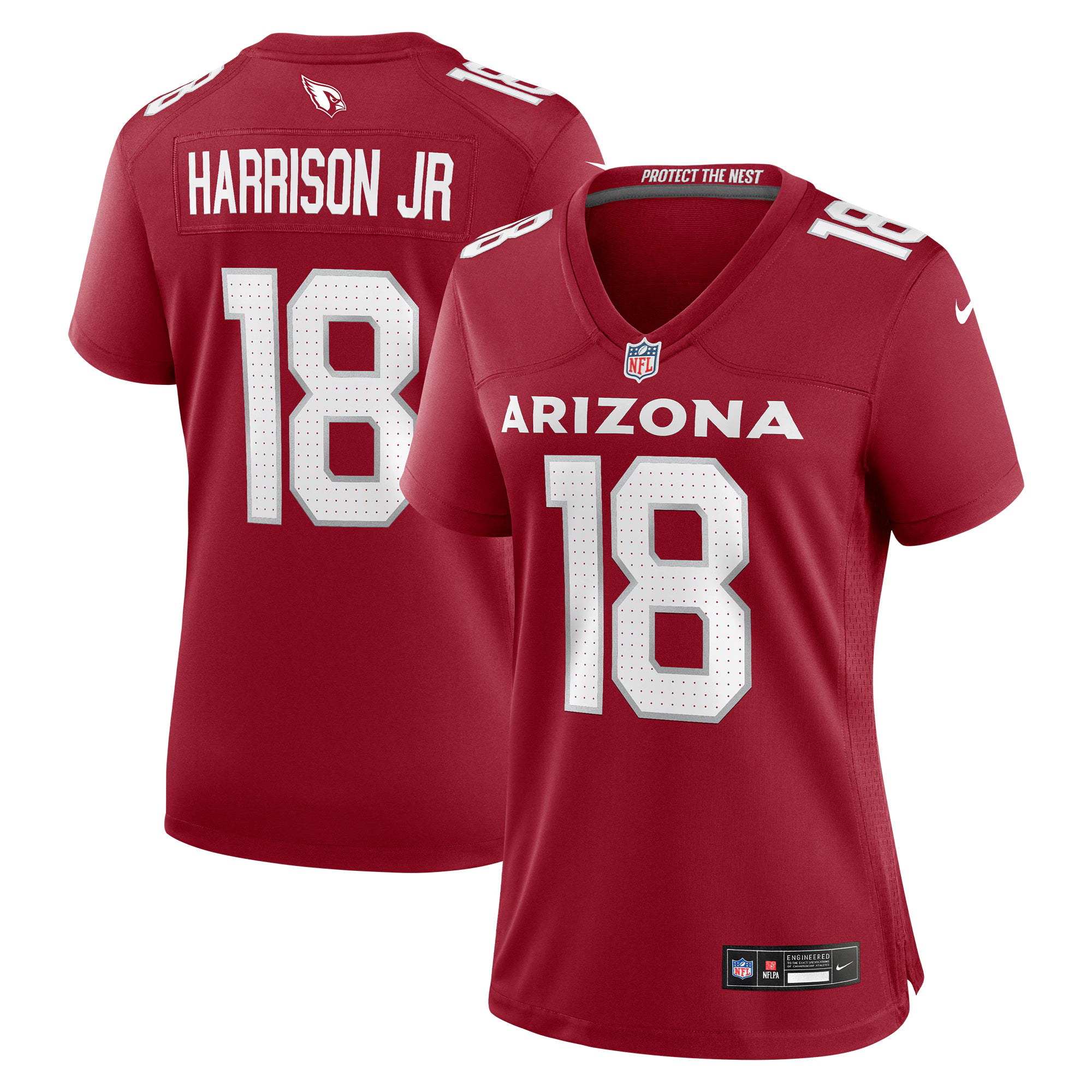 Marvin Harrison Jr. Arizona Cardinals Nike Women's  Player Game Jersey - Cardinal