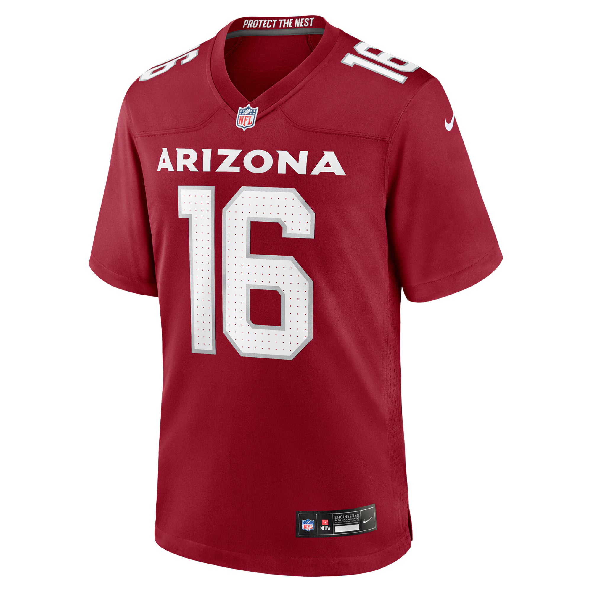 Max Melton Arizona Cardinals Nike Team Game Jersey -  Cardinal