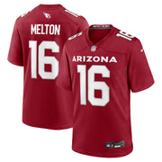 Max Melton Arizona Cardinals Nike Team Game Jersey -  Cardinal