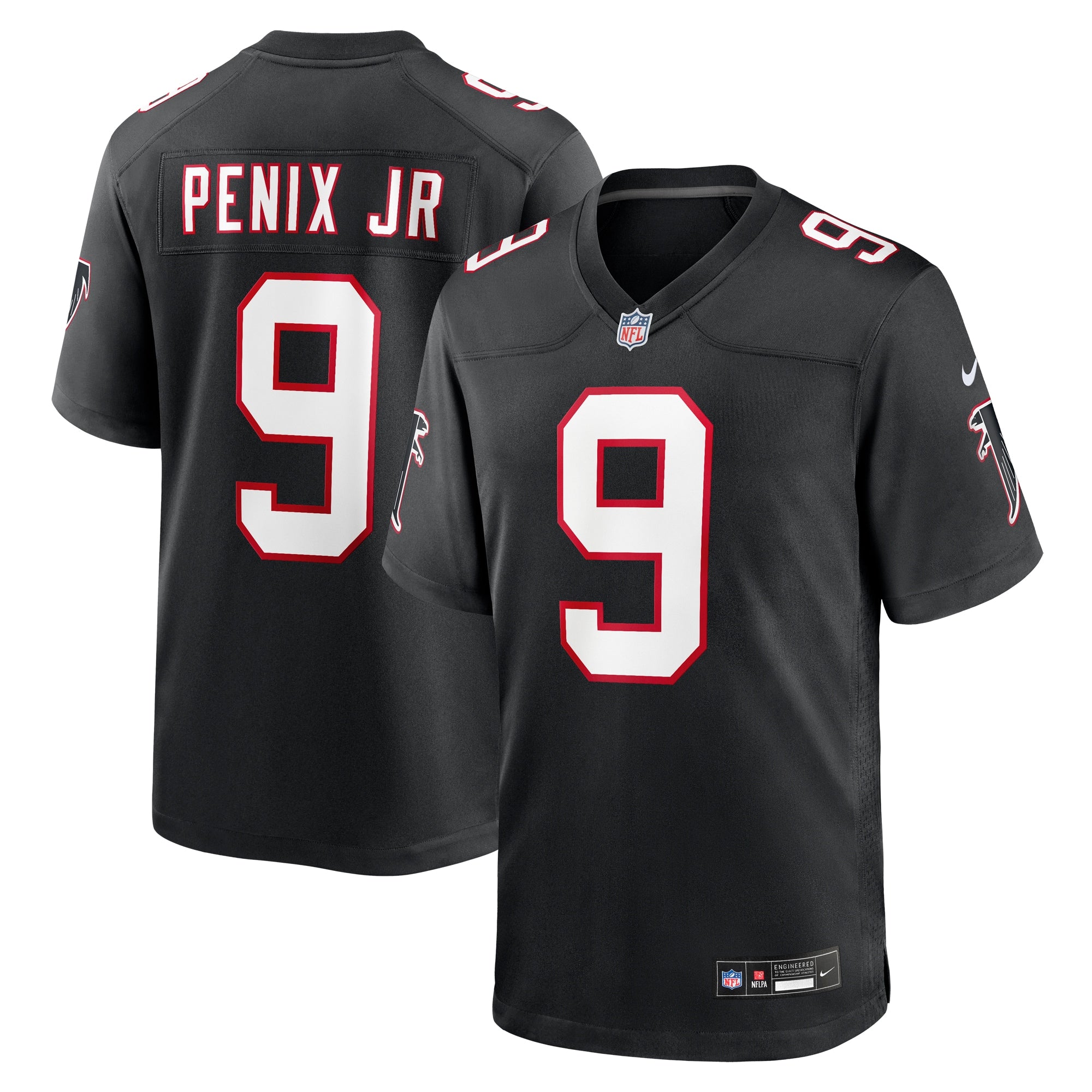Michael Penix Jr. Atlanta Falcons Nike Alternate Game Jersey - Black