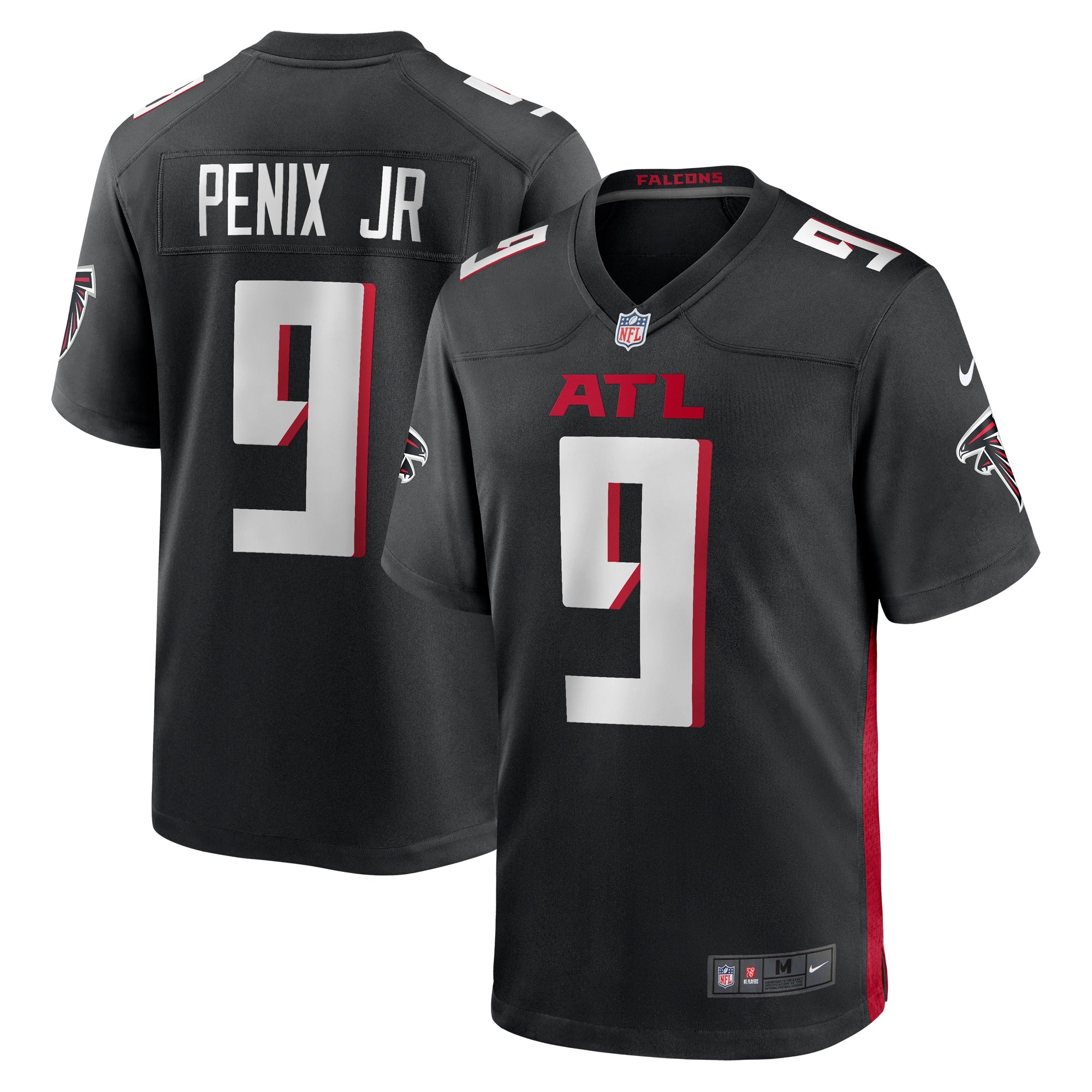 Michael Penix Jr. Atlanta Falcons Nike  Player Game Jersey - Black