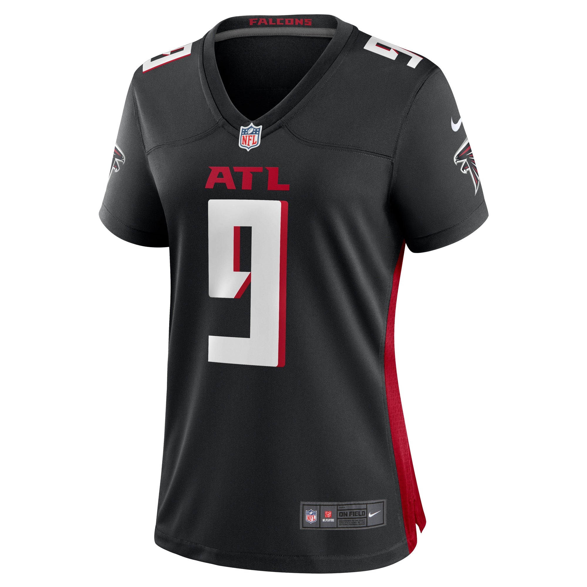 Michael Penix Jr. Atlanta Falcons Nike Women's Game Jersey -  Black