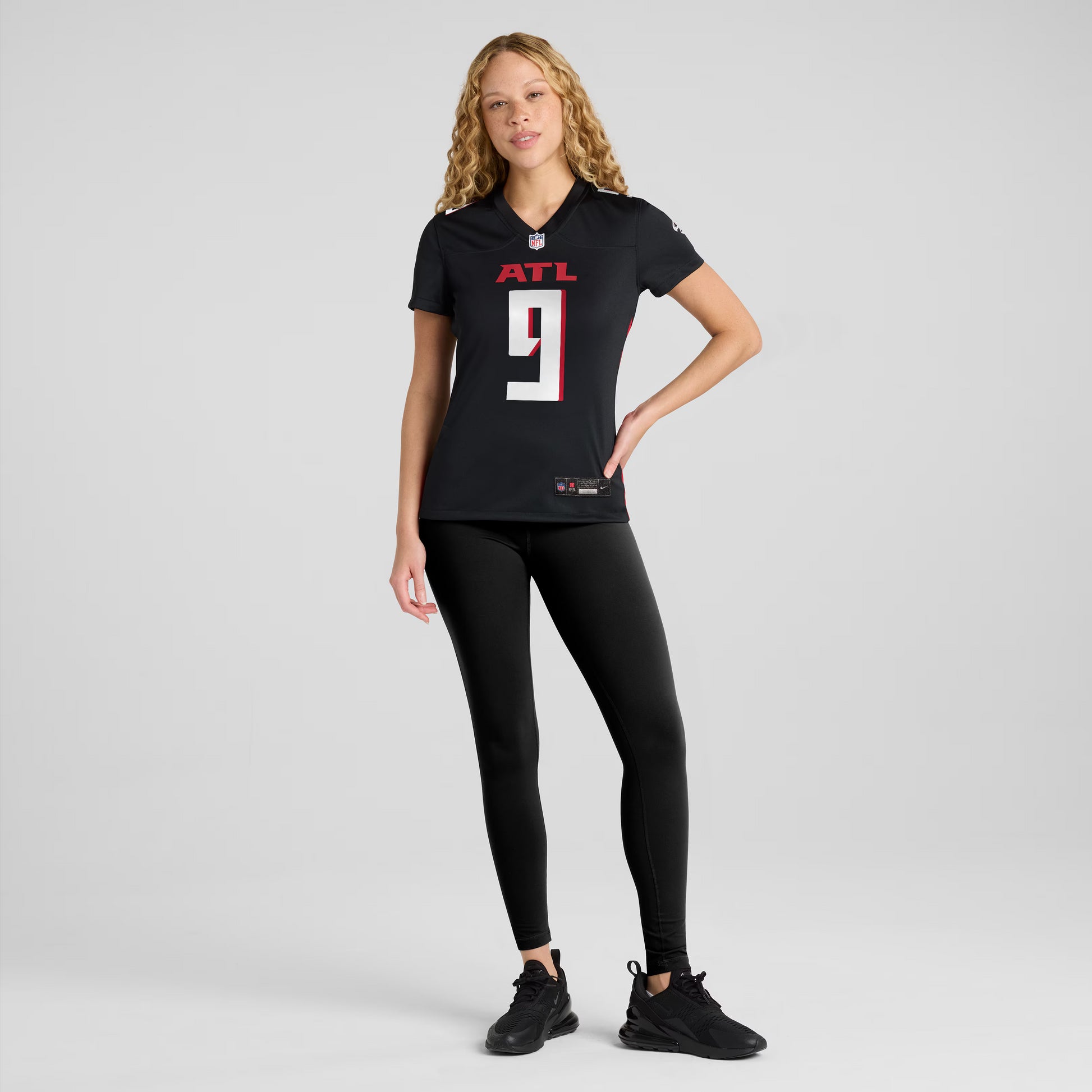 Michael Penix Jr. Atlanta Falcons Nike Women's Game Jersey -  Black