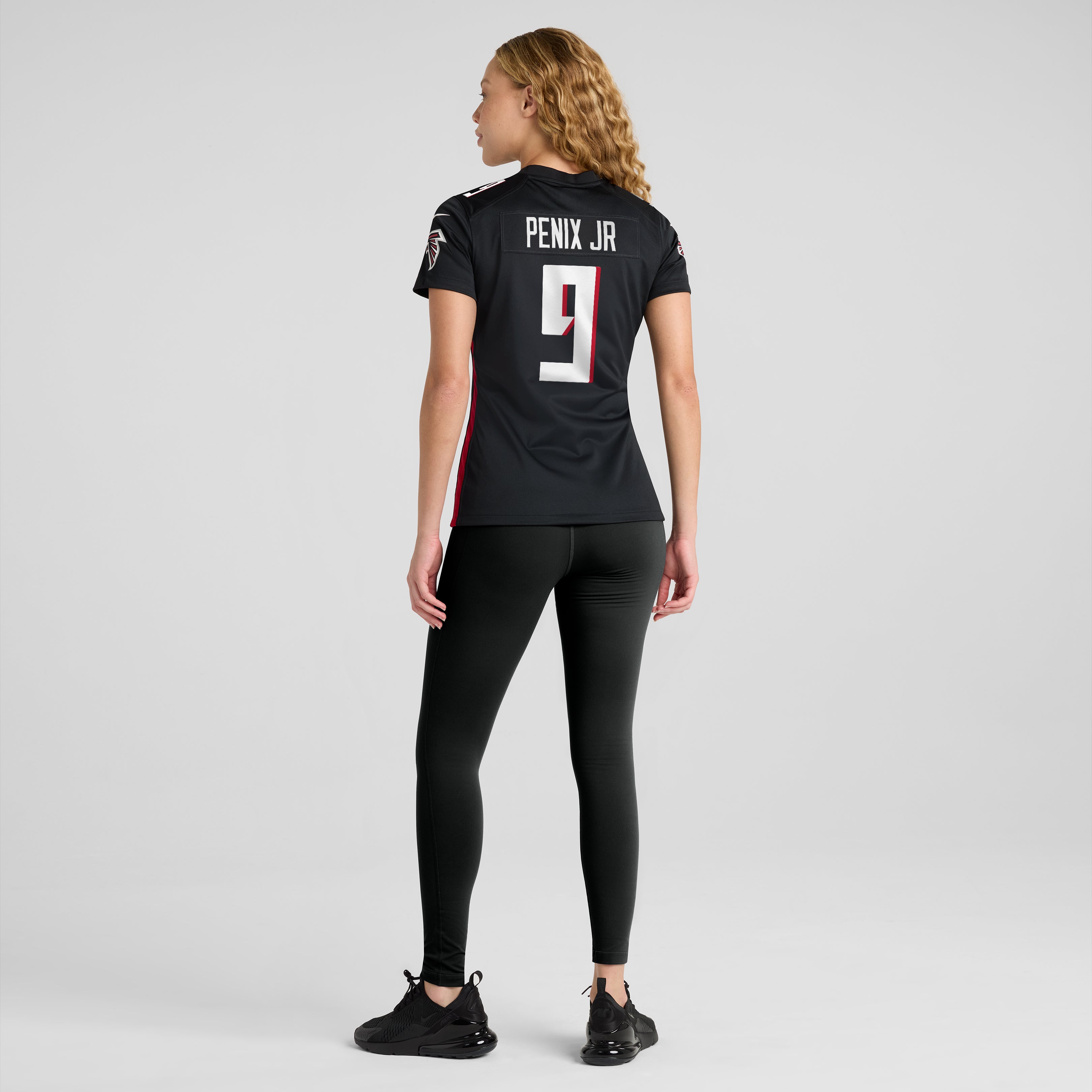 Michael Penix Jr. Atlanta Falcons Nike Women's Game Jersey -  Black