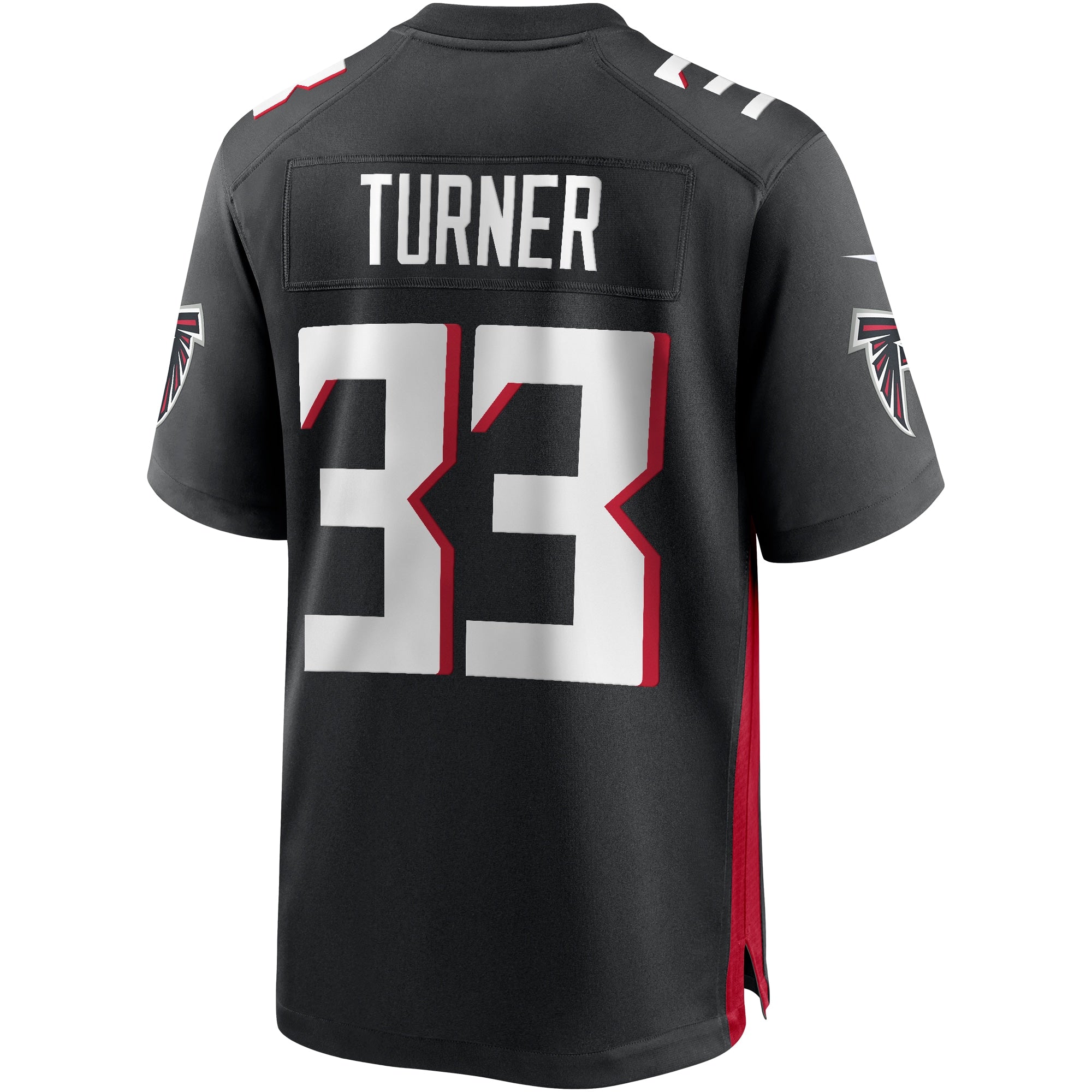 Michael Turner Atlanta Falcons Nike Game Retired Player Jersey - Black