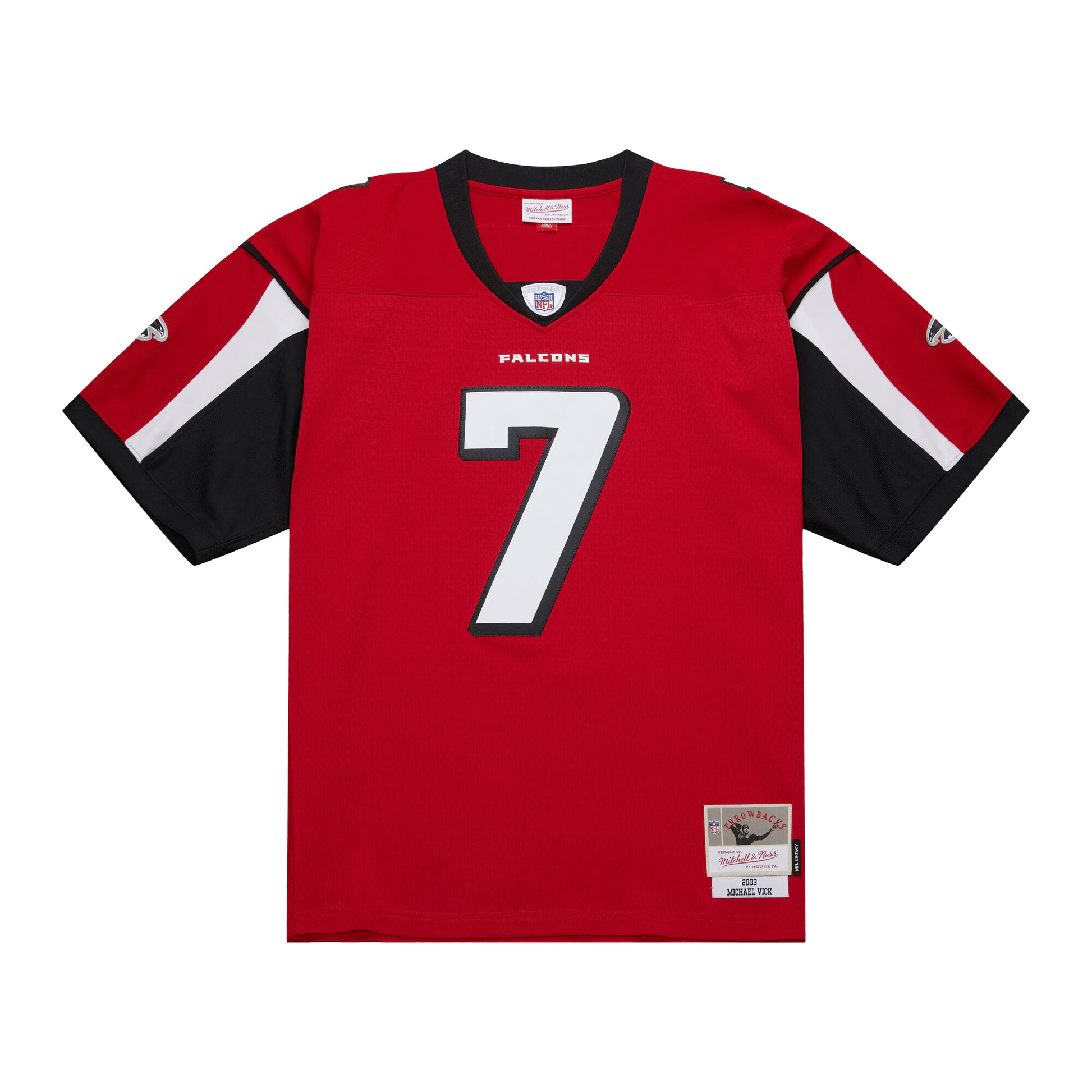 Michael Vick Atlanta Falcons Mitchell &amp; Ness 2003 Legacy Replica Jersey - Red