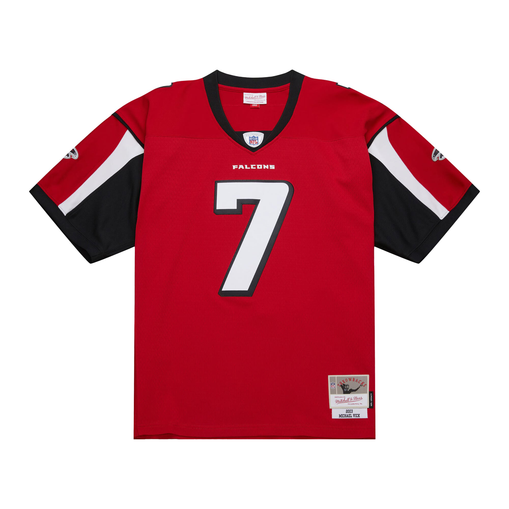 Michael Vick Atlanta Falcons Mitchell &amp; Ness 2003 Legacy Replica Jersey - Red
