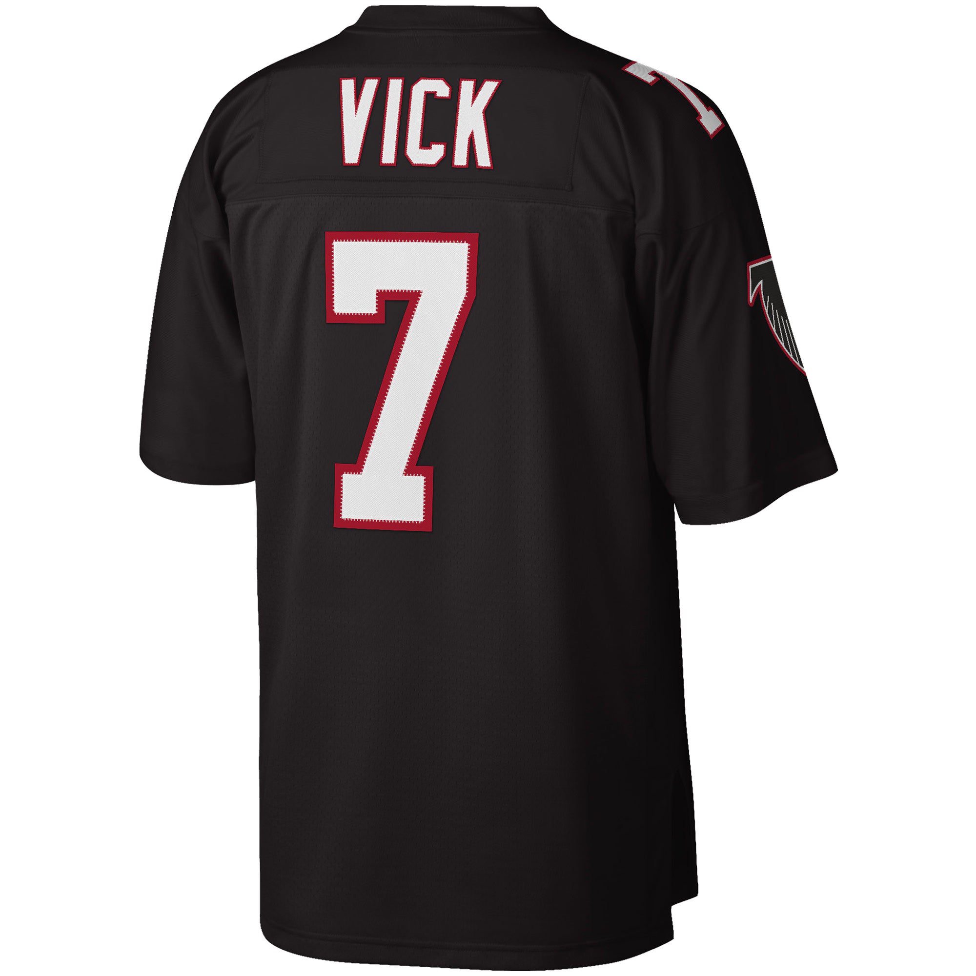 Michael Vick Atlanta Falcons Mitchell &amp; Ness Big &amp; Tall 2002 Retired Player Replica Jersey - Black