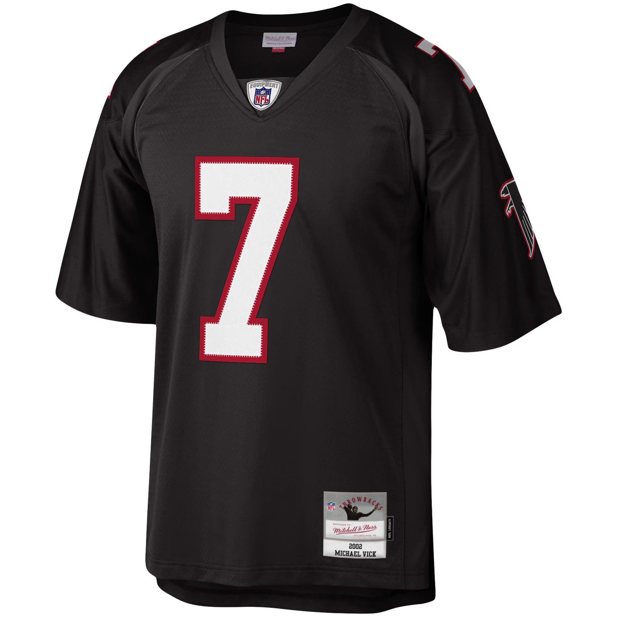 Michael Vick Atlanta Falcons Mitchell &amp; Ness Legacy Replica Jersey - Black