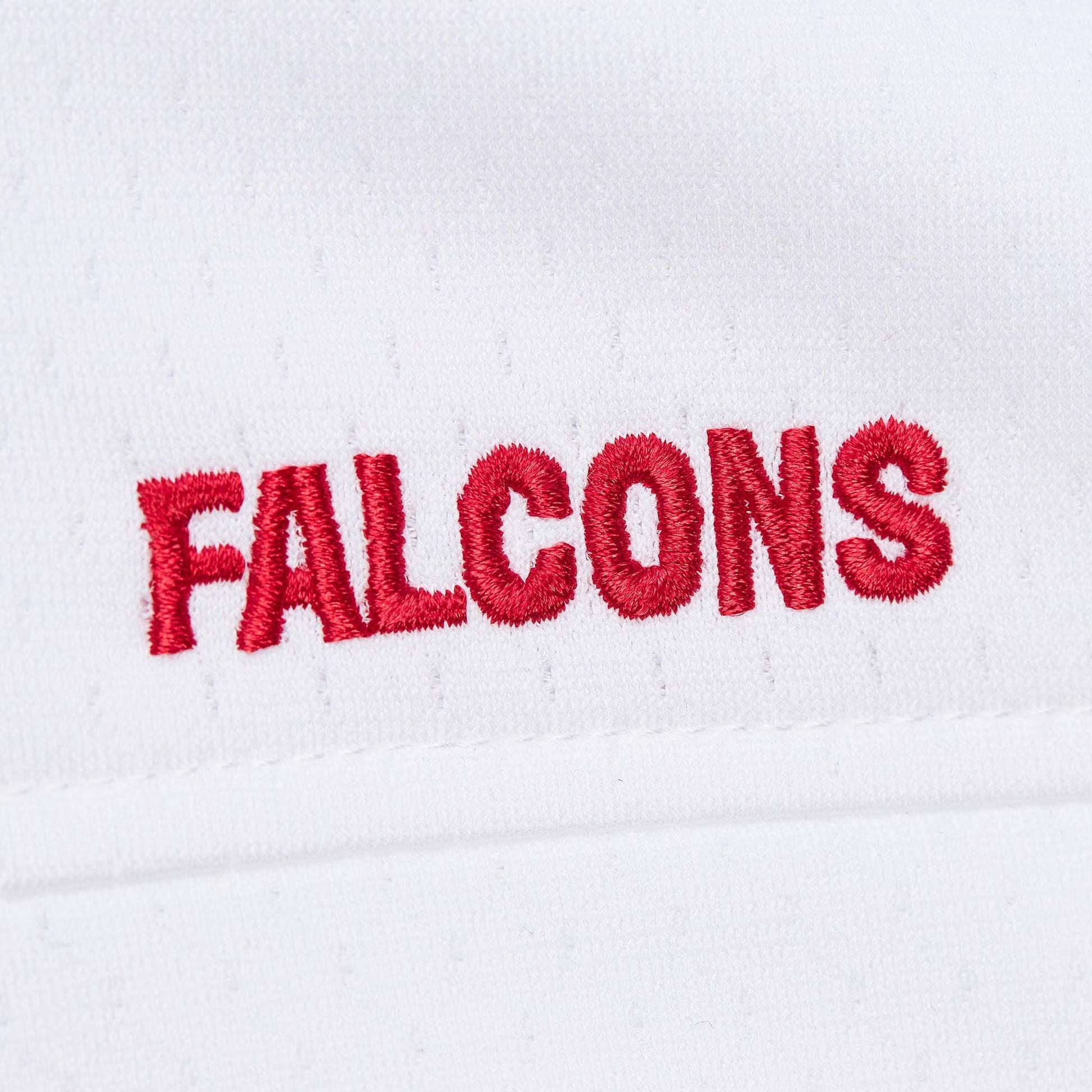 Michael Vick Atlanta Falcons Mitchell &amp; Ness Player Name &amp; Number Hoodie Legacy Jersey - White