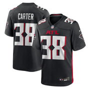 Nathan Carter Atlanta Falcons Nike Team Game Jersey -  Black