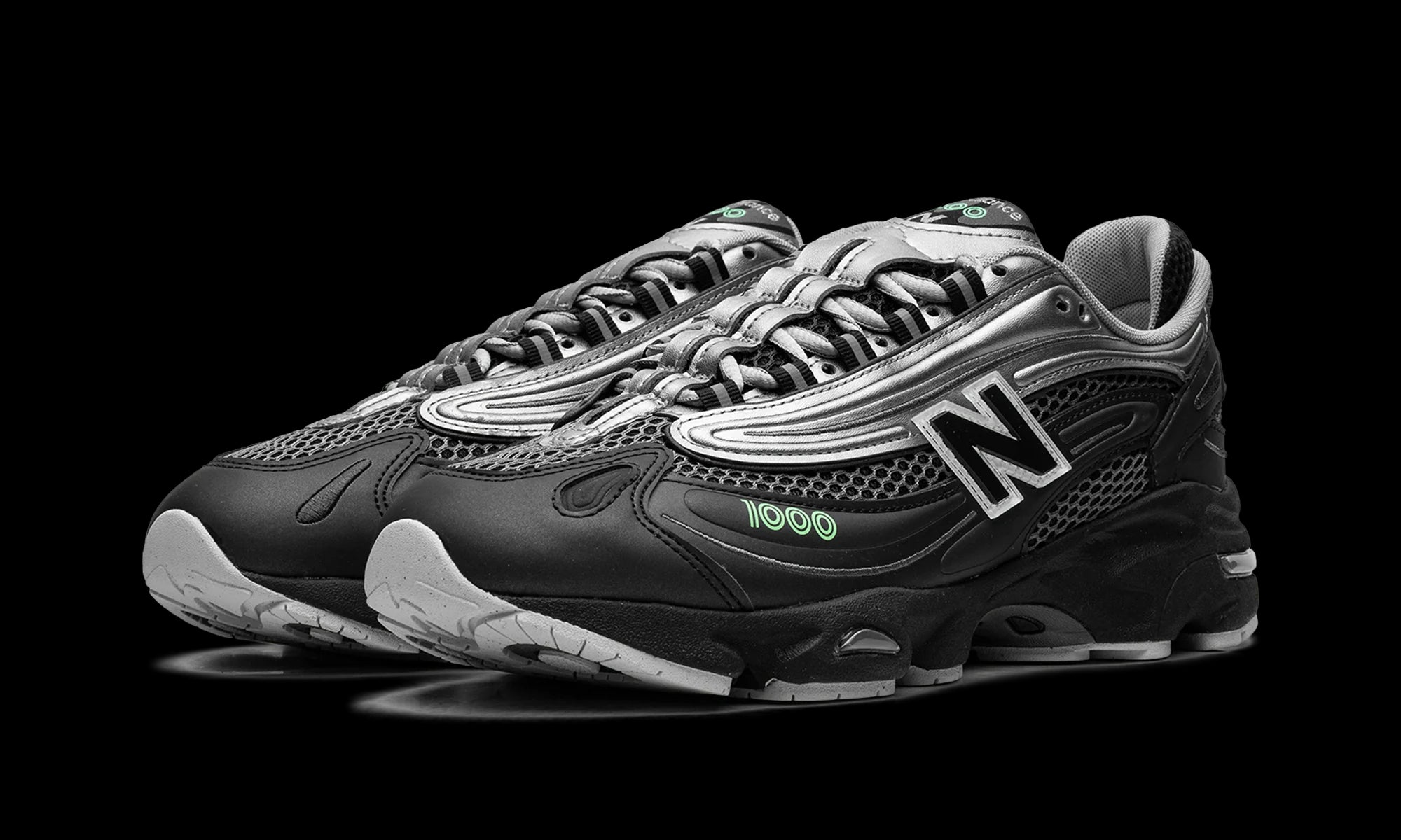 New Balance 1000 "Dark Silver Metallic/Lime Leaf" M1000T