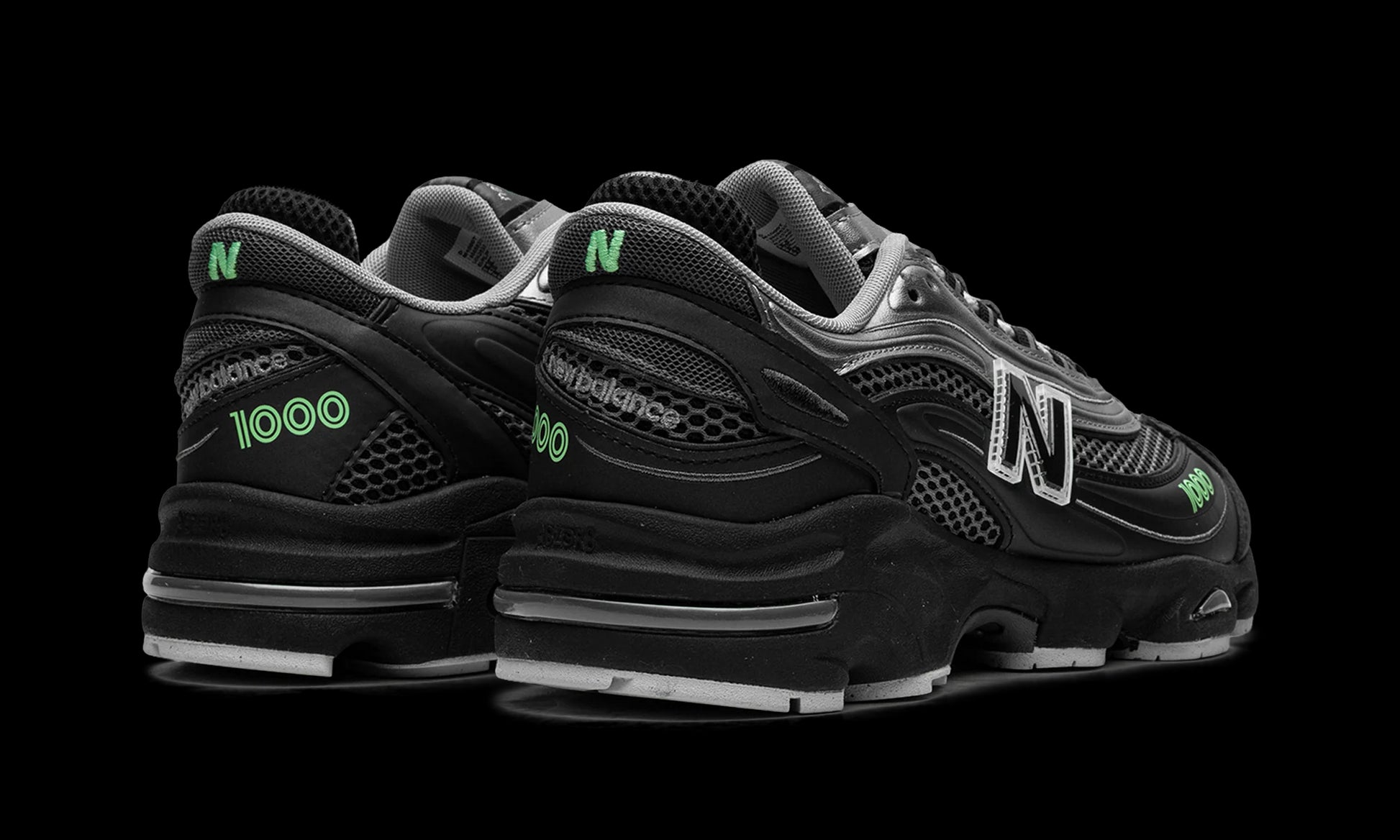 New Balance 1000 "Dark Silver Metallic/Lime Leaf" M1000T