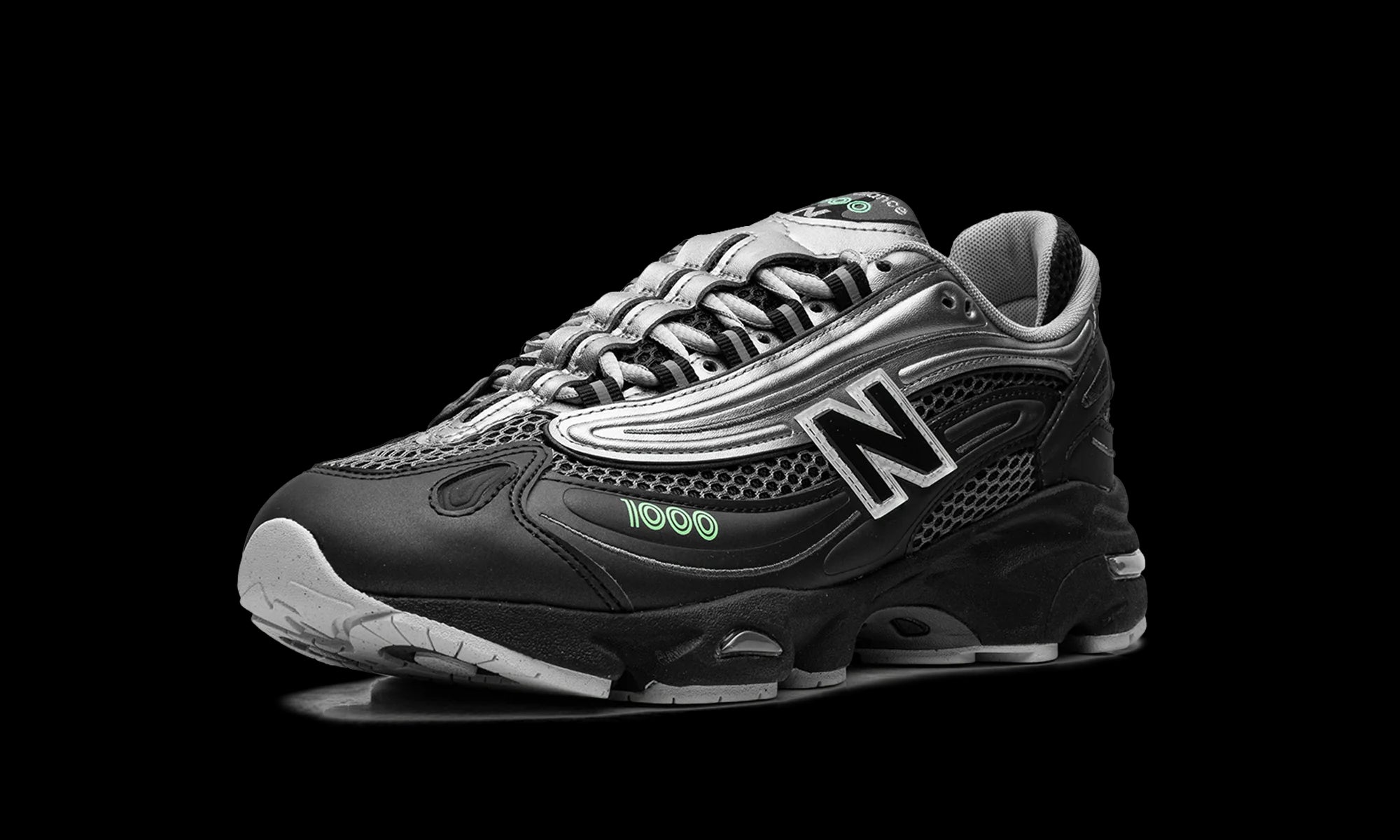 New Balance 1000 "Dark Silver Metallic/Lime Leaf" M1000T