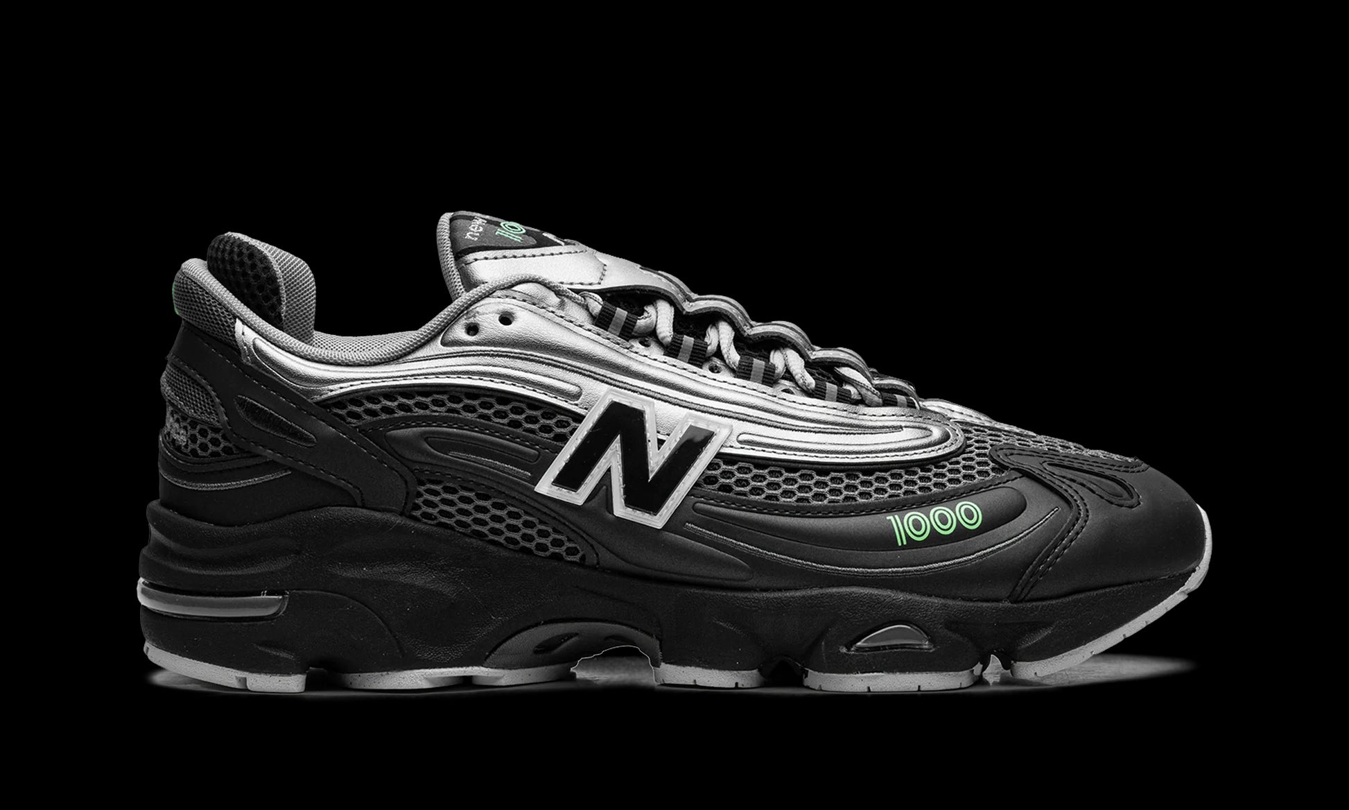 New Balance 1000 "Dark Silver Metallic/Lime Leaf" M1000T