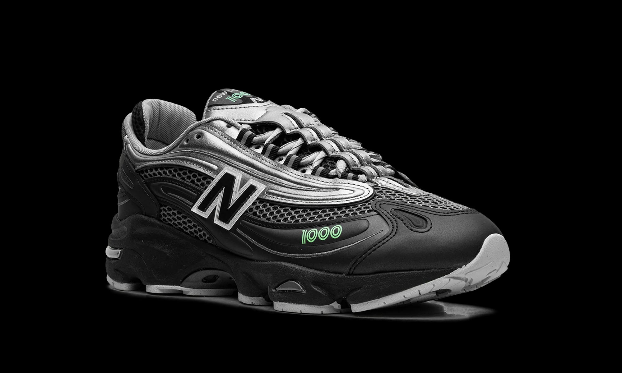 New Balance 1000 "Dark Silver Metallic/Lime Leaf" M1000T