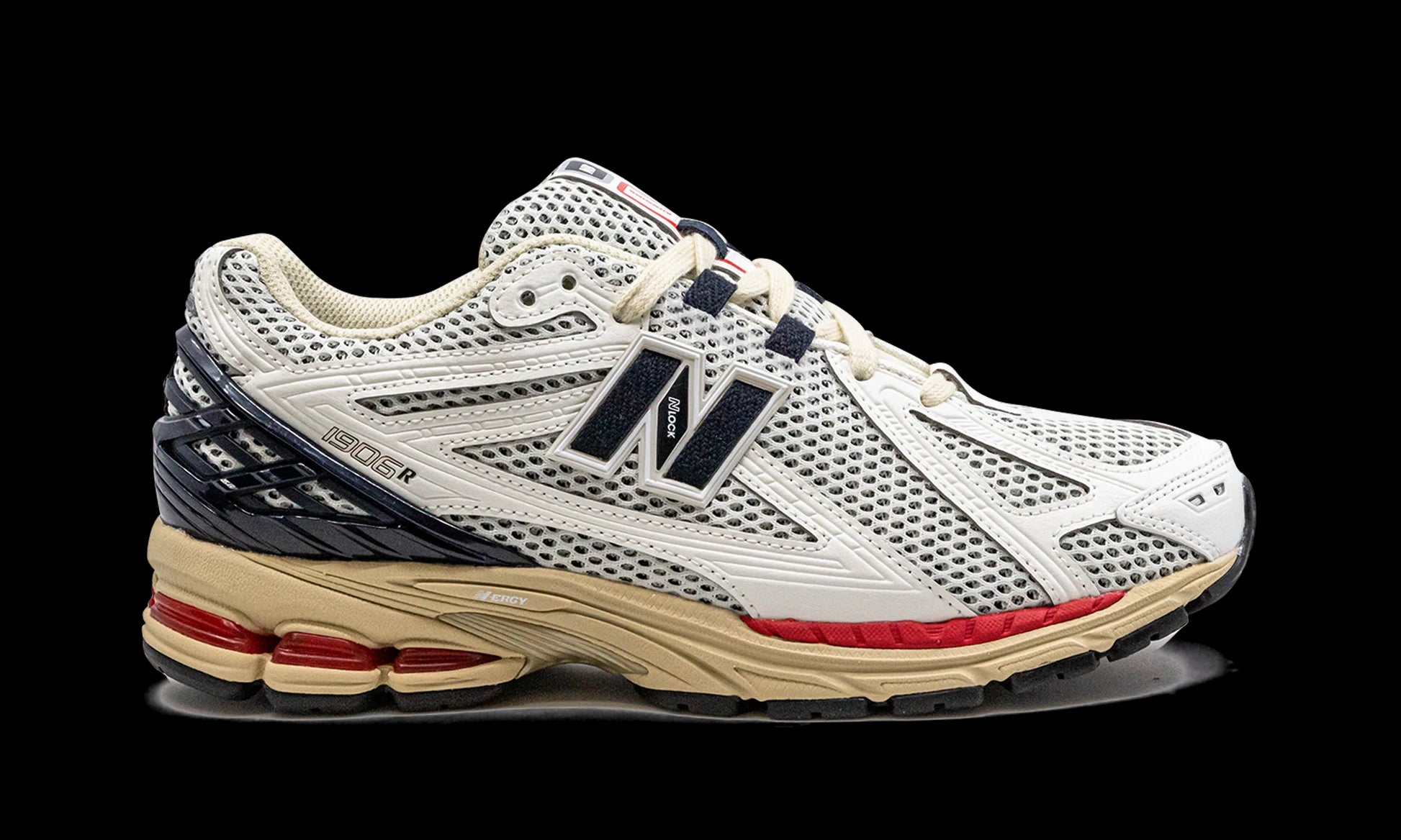 New Balance 1906R "Sea Salt Eclipse True Red" M1906RR