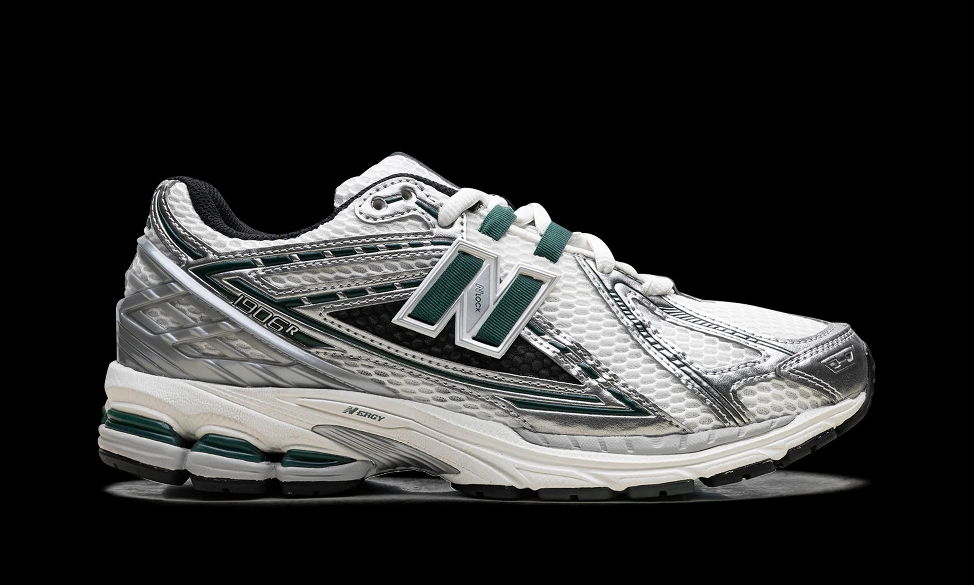 New Balance 1906R "Silver Metallic Nightwatch Green" M1906REU