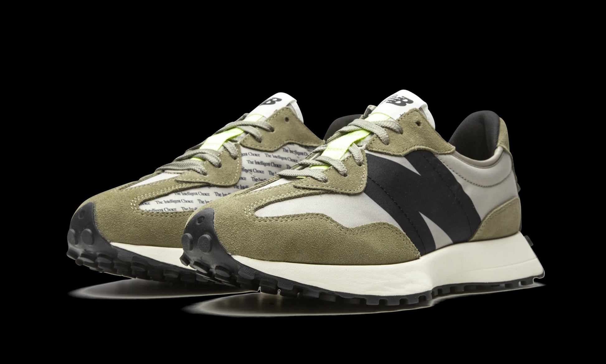 New Balance 327 "Aluminum / Covert Green" MS327IB