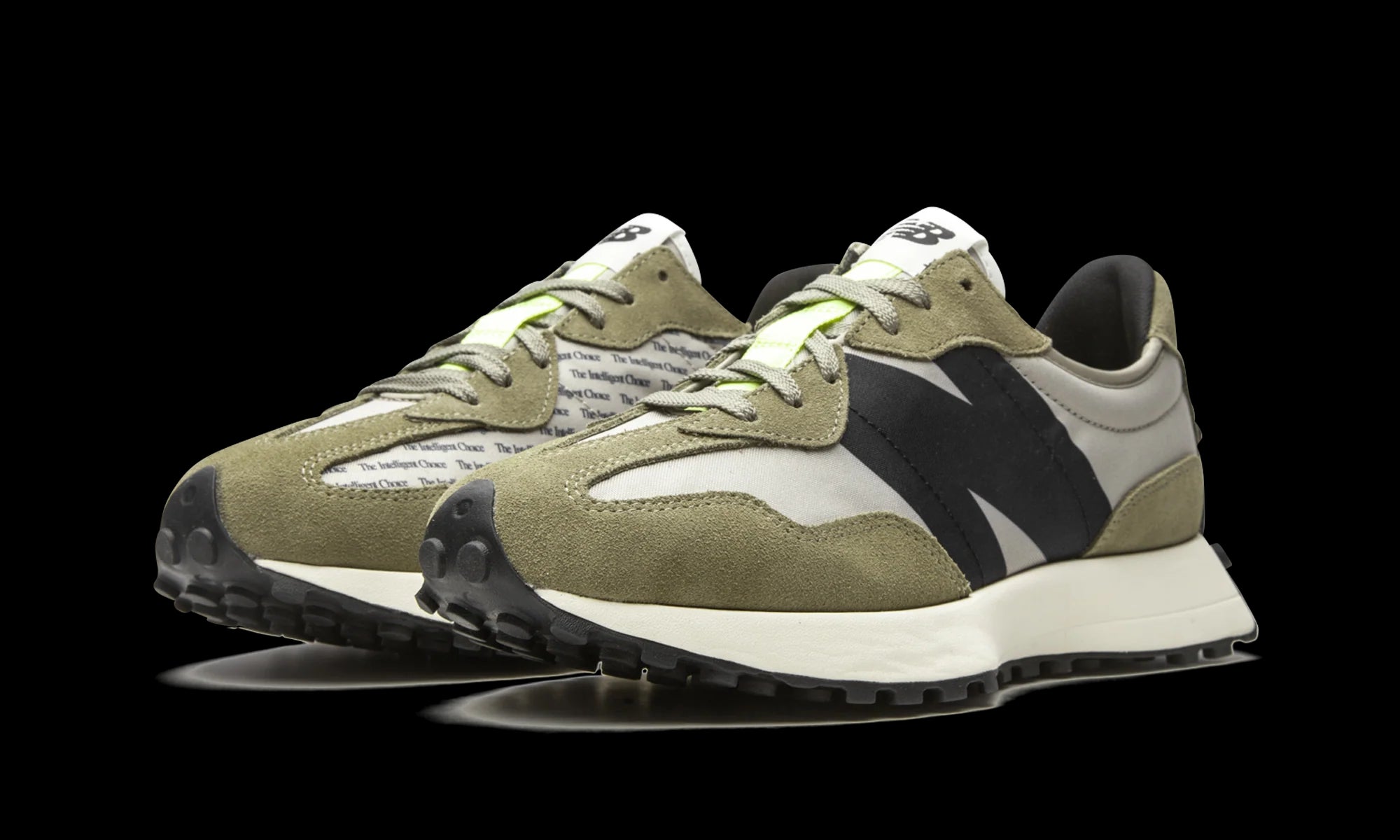 New Balance 327 "Aluminum / Covert Green" MS327IB