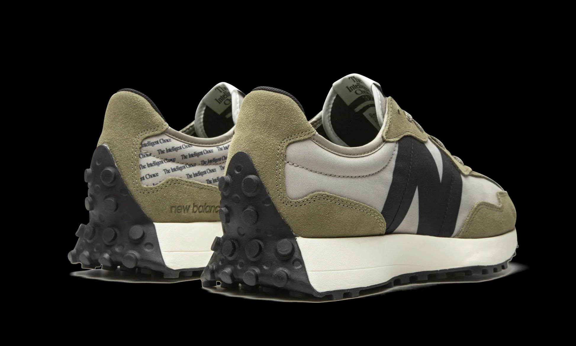 New Balance 327 "Aluminum / Covert Green" MS327IB