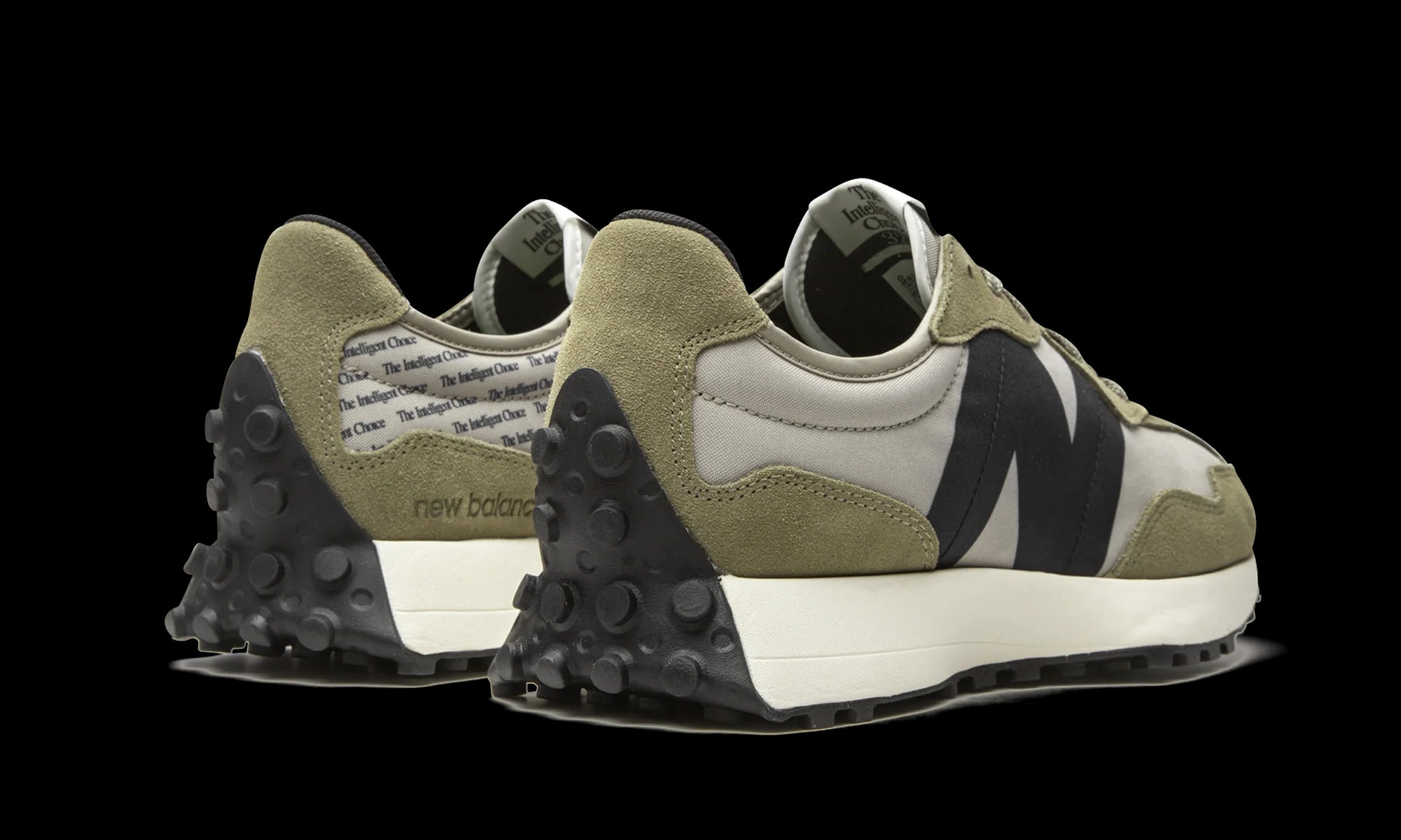 New Balance 327 "Aluminum / Covert Green" MS327IB