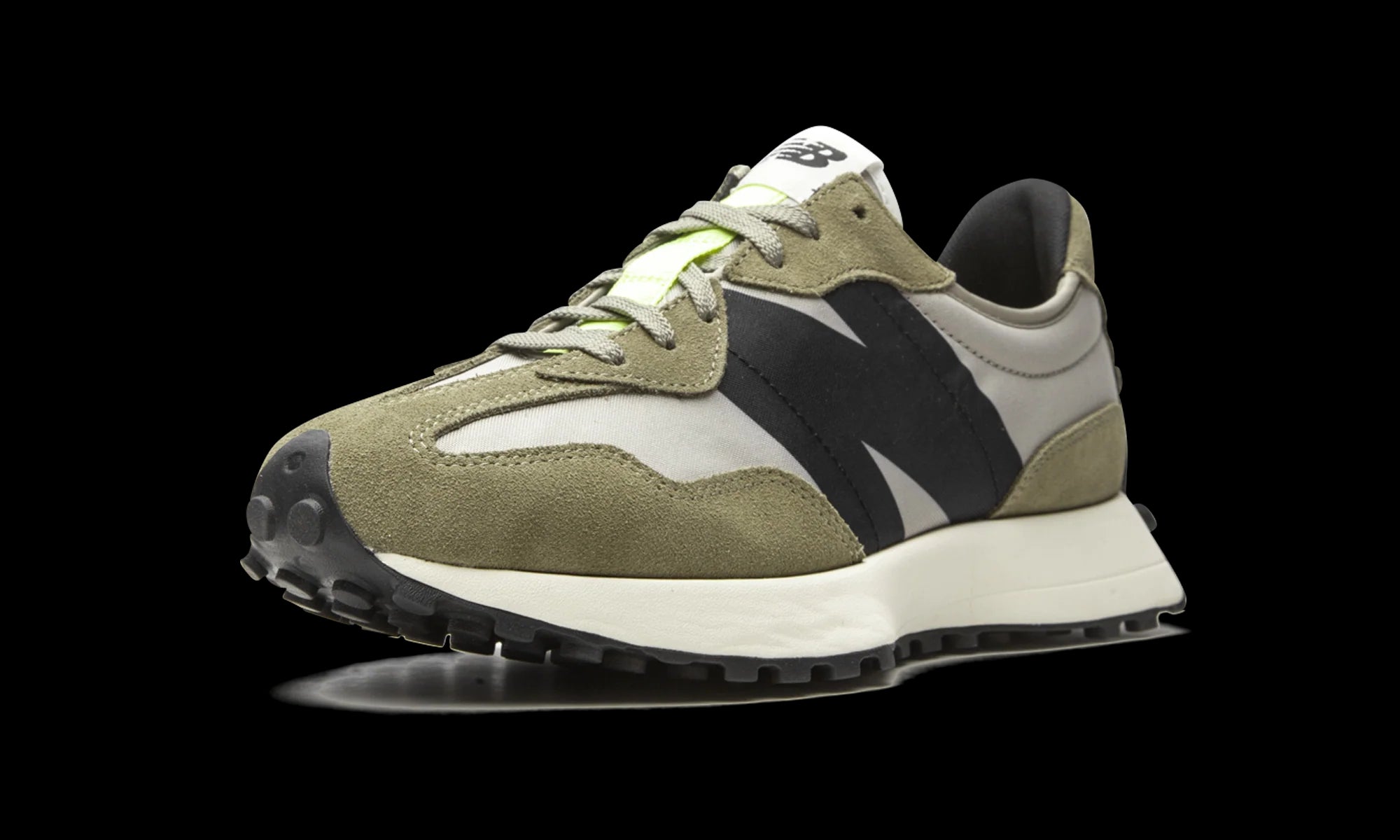 New Balance 327 "Aluminum / Covert Green" MS327IB