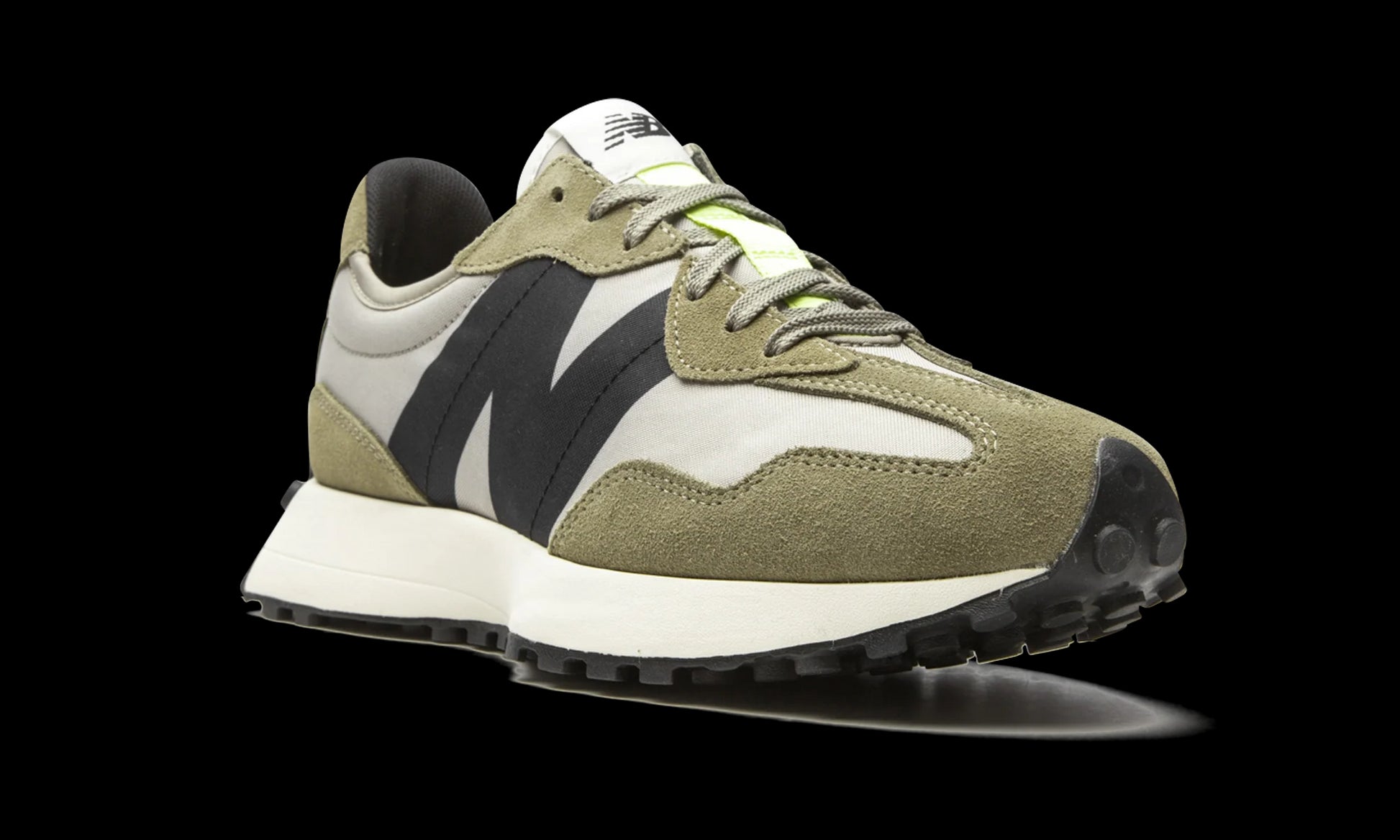 New Balance 327 "Aluminum / Covert Green" MS327IB