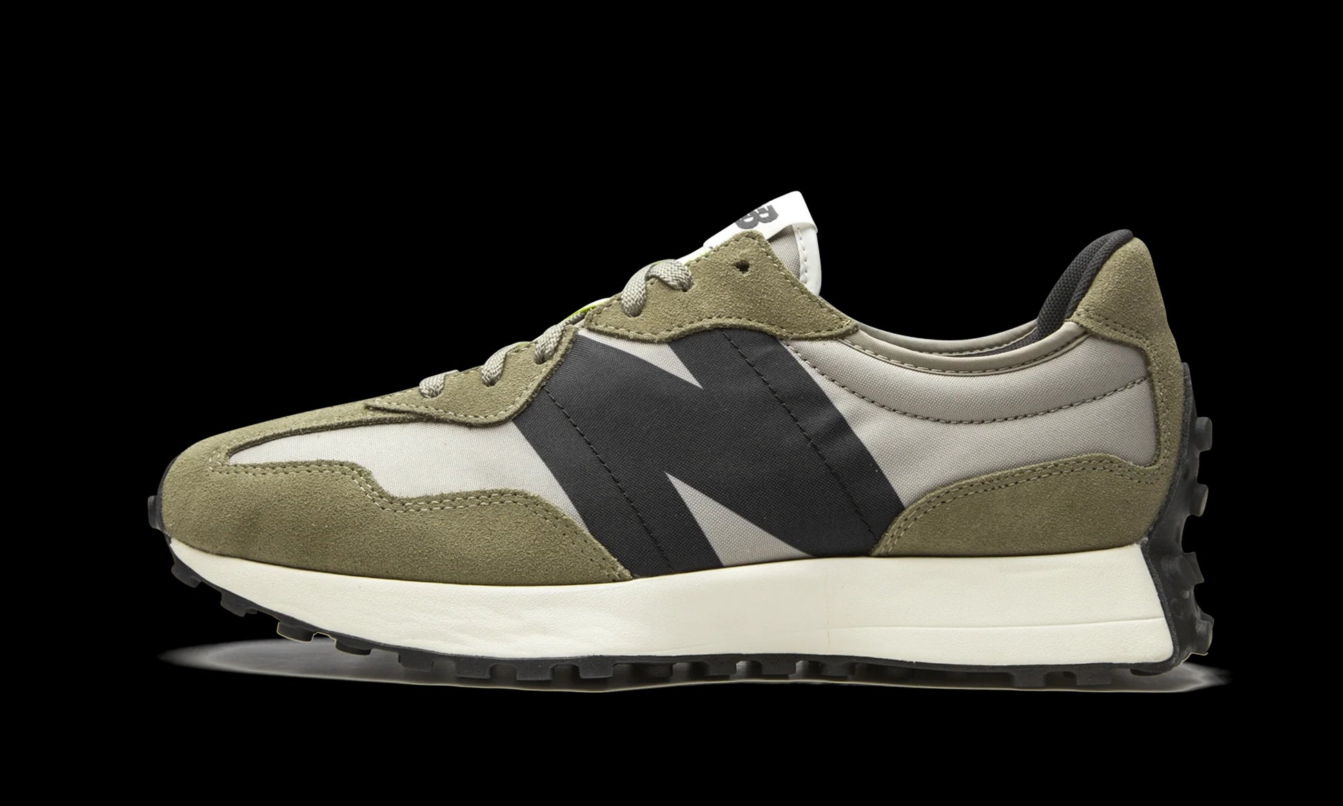 New Balance 327 "Aluminum / Covert Green" MS327IB