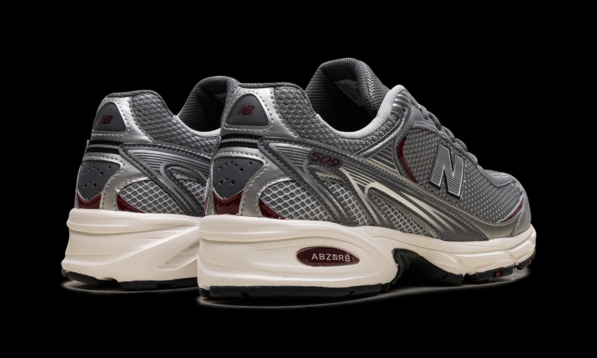New Balance 509 "SIlver / Red" U509D1