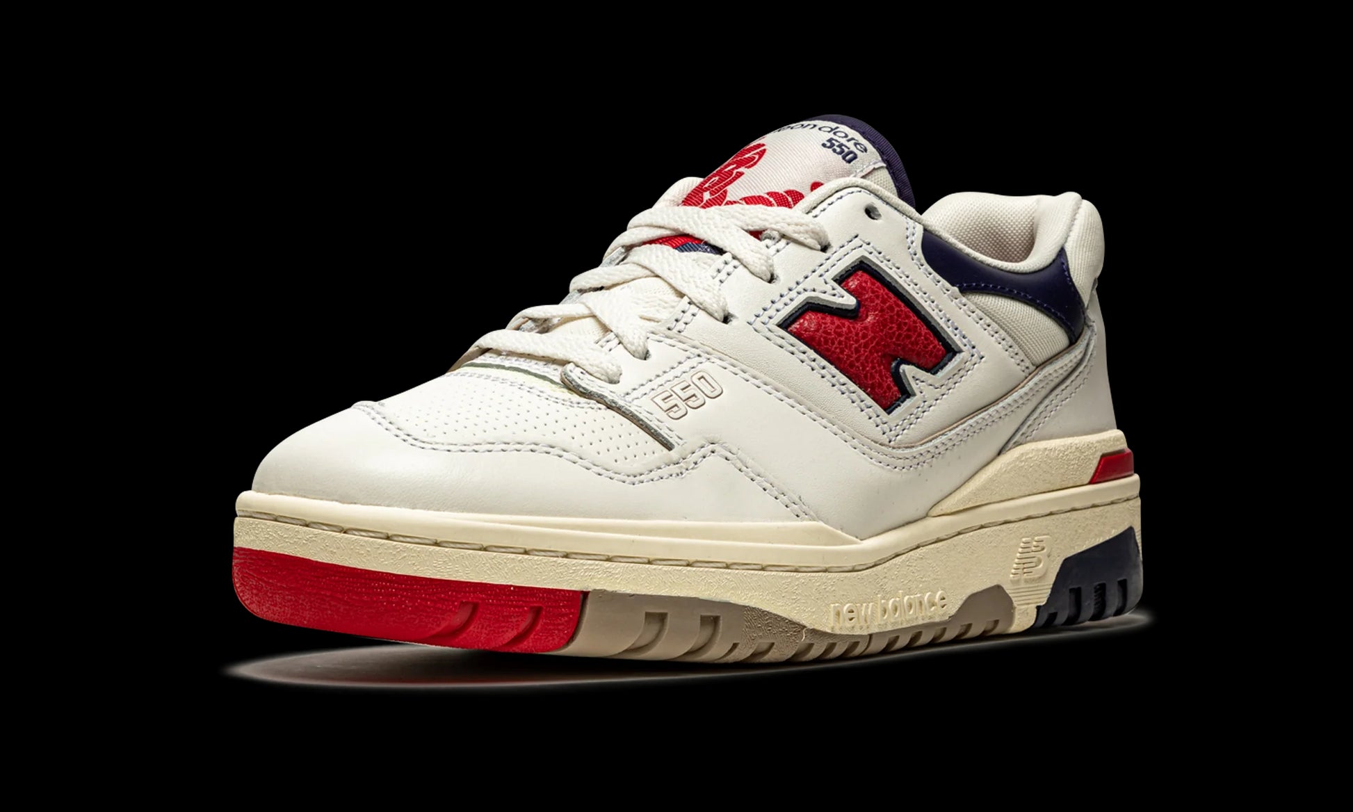 New Balance 550 "Aime Leon Dore - White Navy Red" BB550A3