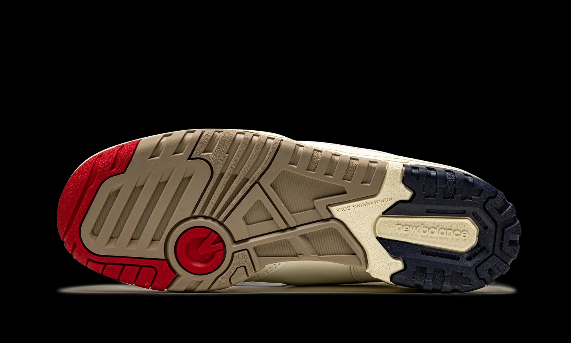 New Balance 550 "Aime Leon Dore - White Navy Red" BB550A3