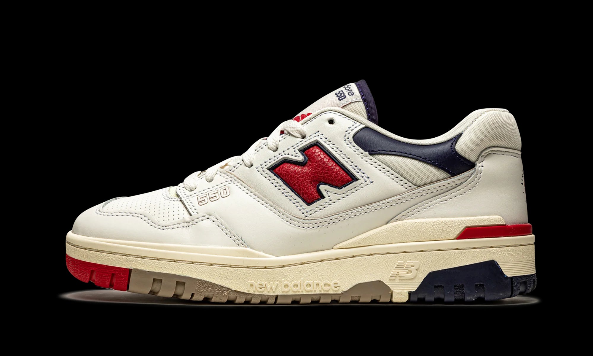 New Balance 550 "Aime Leon Dore - White Navy Red" BB550A3