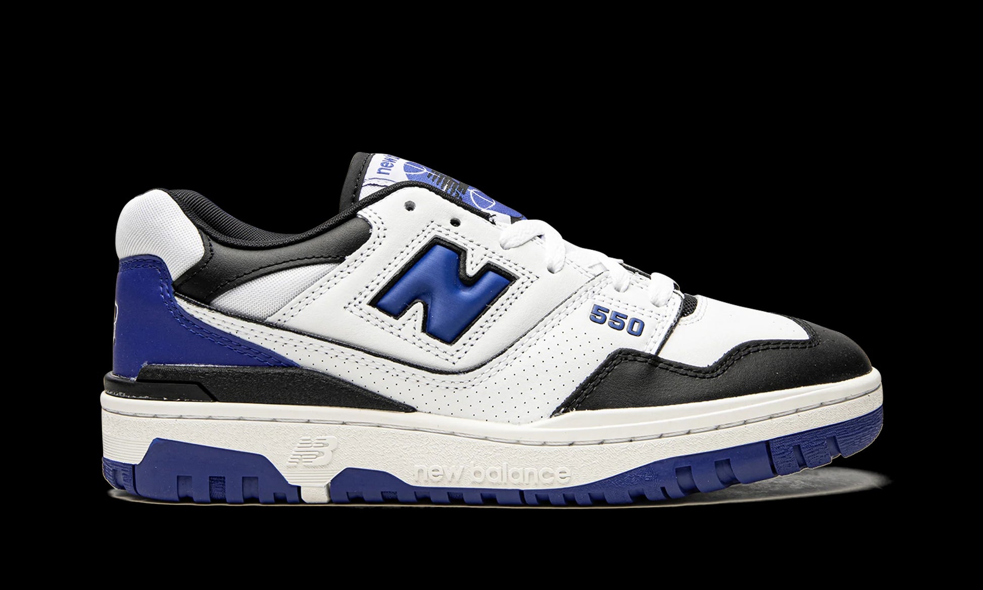 New Balance 550 "Shifted Sport Pack - White/Black/Royal" BB550HN1