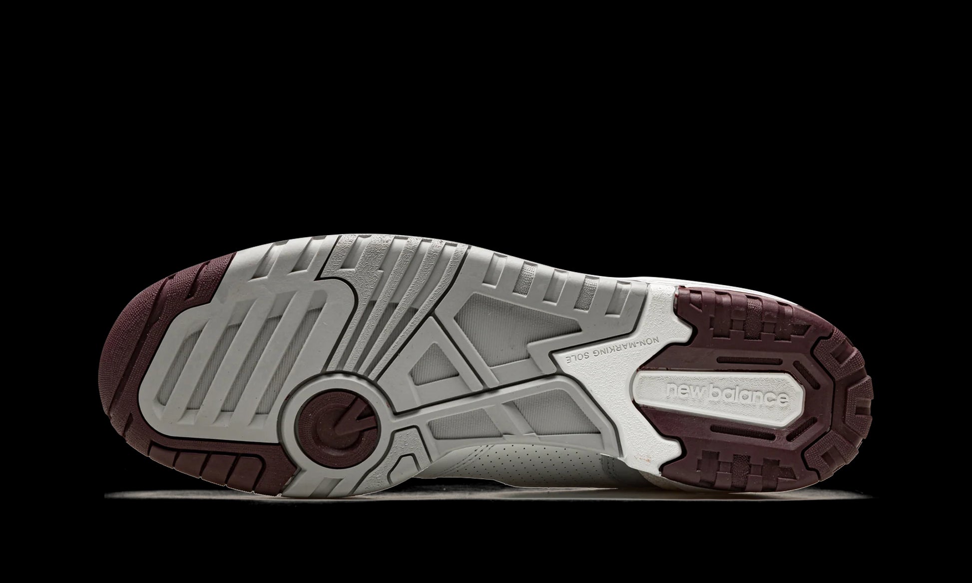 New Balance 550 "White / Indigo / Burgundy" BB550PWB