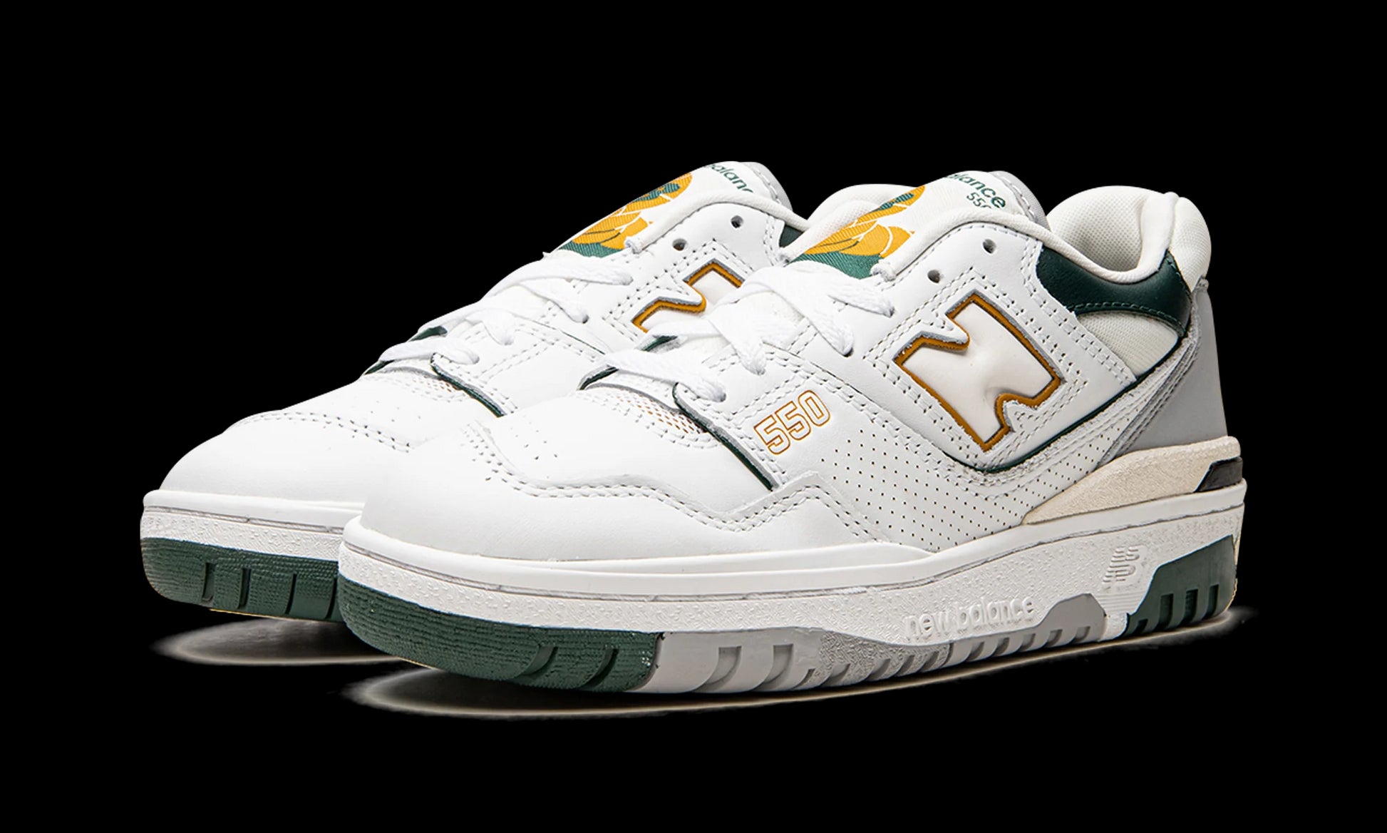 New Balance 550 "White / Nightwatch Green" BB550PWC
