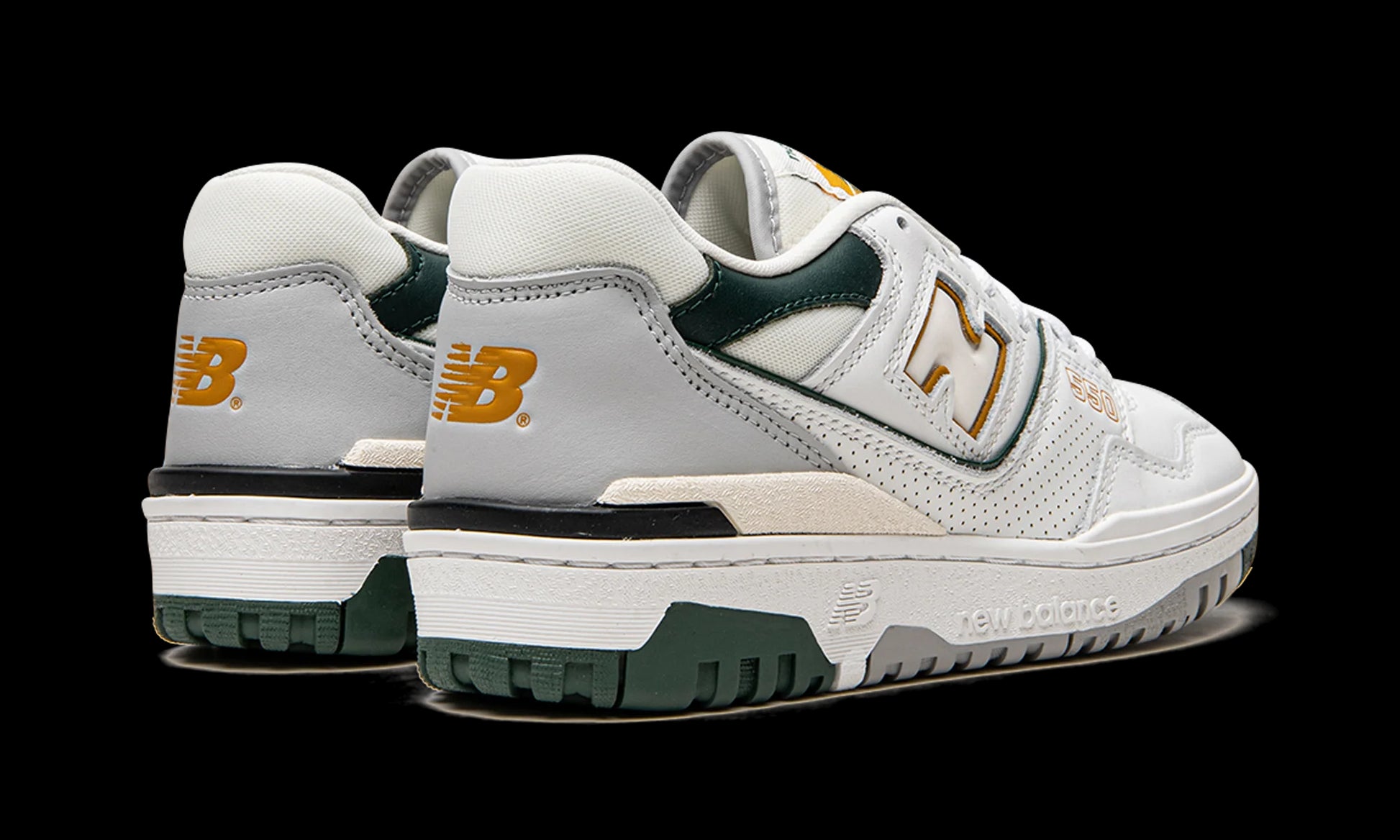 New Balance 550 "White / Nightwatch Green" BB550PWC