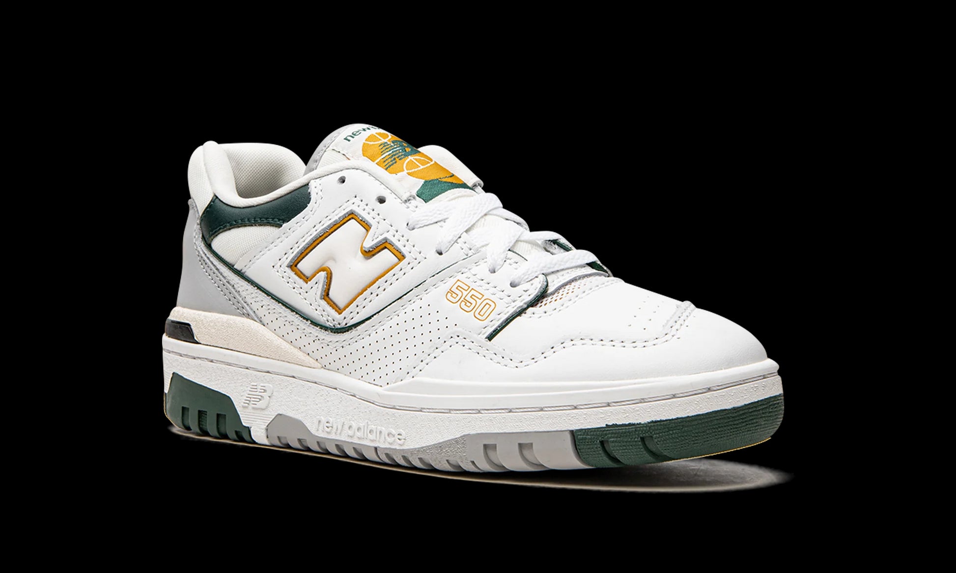 New Balance 550 "White / Nightwatch Green" BB550PWC