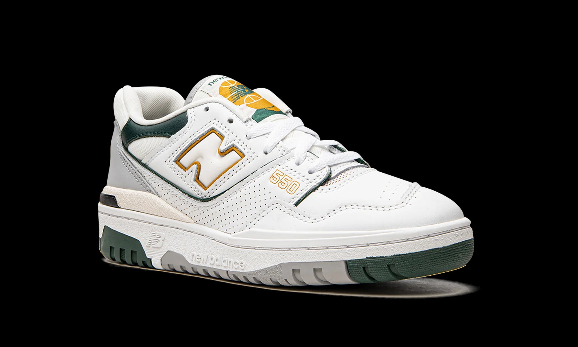 New Balance 550 "White / Nightwatch Green" BB550PWC